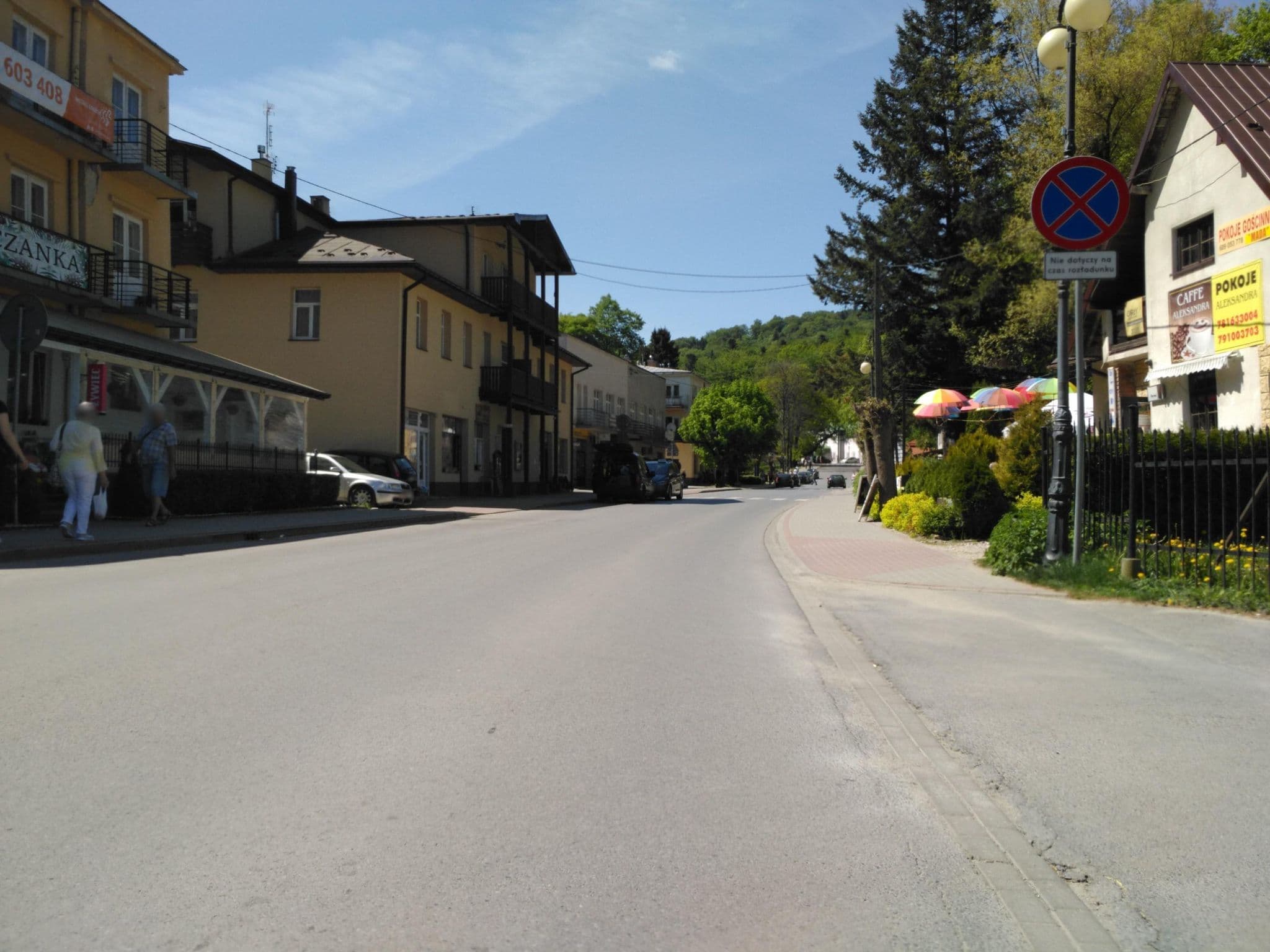 Street view near Krukar Teresa. Pokoje Gościnne, Iwonicz-Zdrój — © czecko (CC BY-SA · Mapillary)