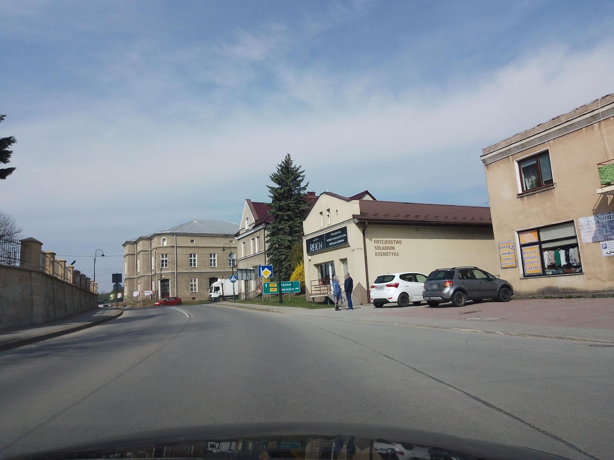 Street view near Zajazd u Cześnika Krzywda Jerzy, Korczyna — © czecko (CC BY-SA · Mapillary)
