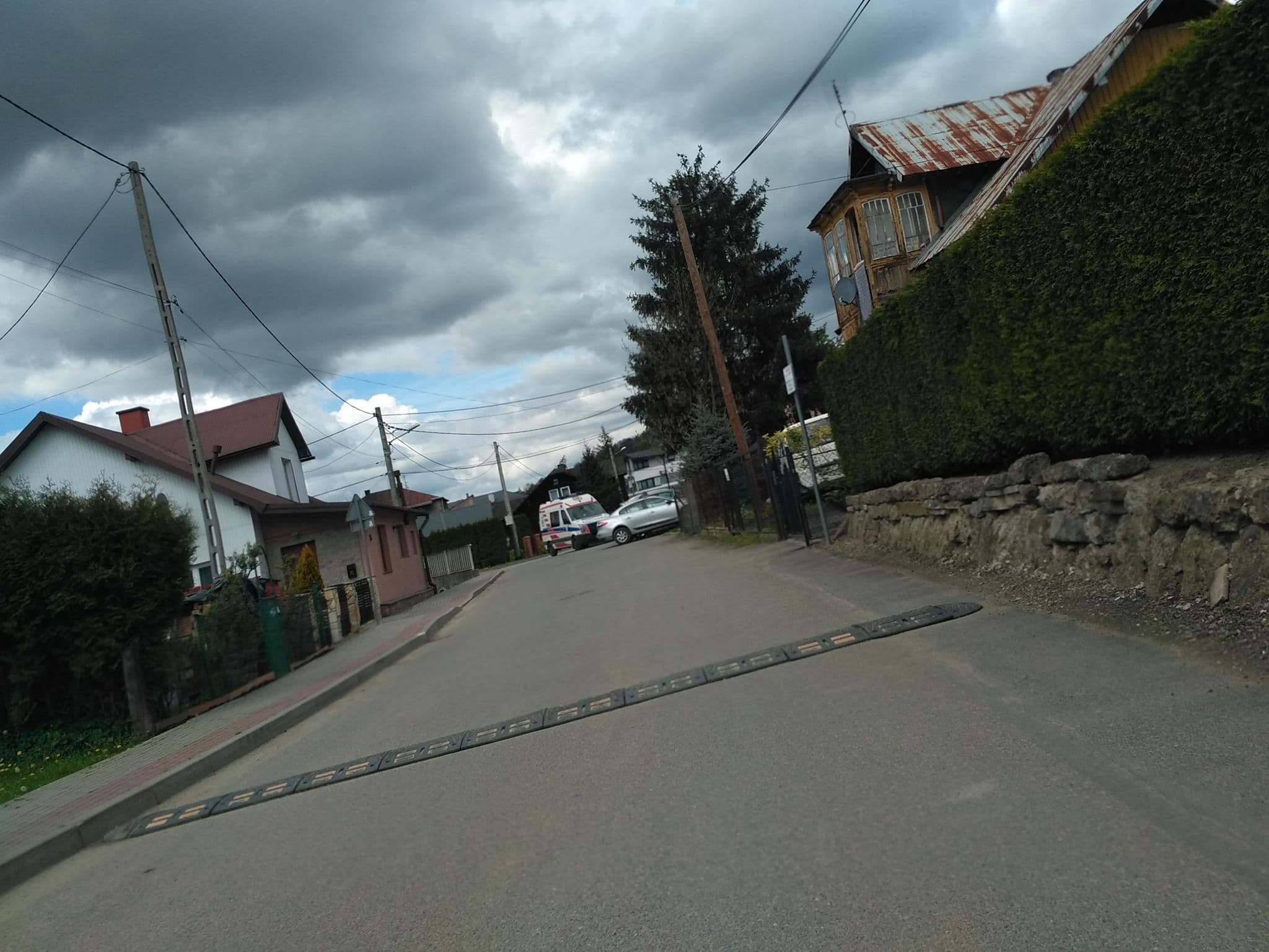 Street view near SNK. Popiel M., Sanok — © czecko (CC BY-SA · Mapillary)