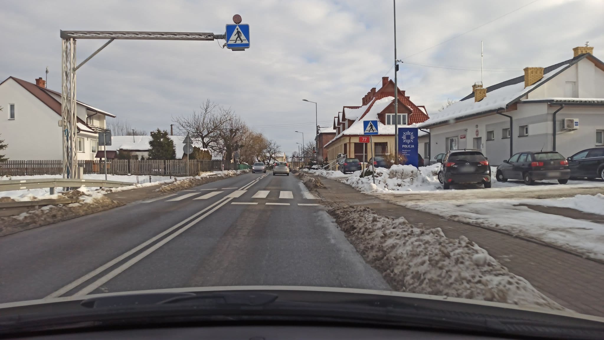 Street view near Casablanca. Zajazd, Tryńcza — © tomekczu (CC BY-SA · Mapillary)