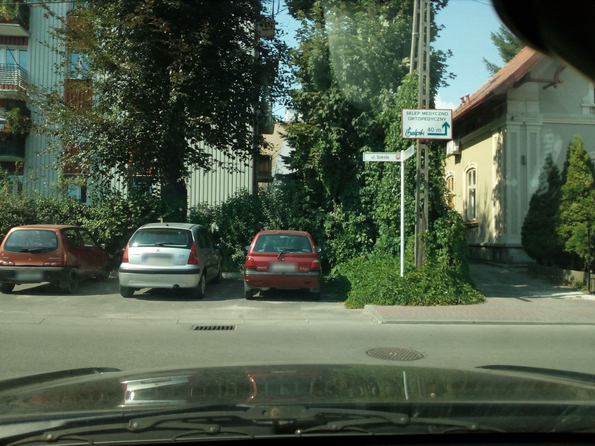 Street view near Pensjonat Pałacyk, Łańcut — © lancut (CC BY-SA · Mapillary)