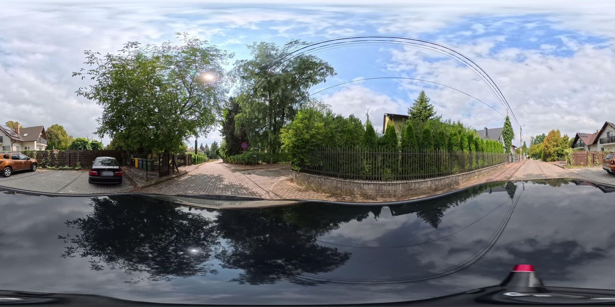 Street view near Danuta Wiśniewska, Sandomierz — © David177 (CC BY-SA · Mapillary)