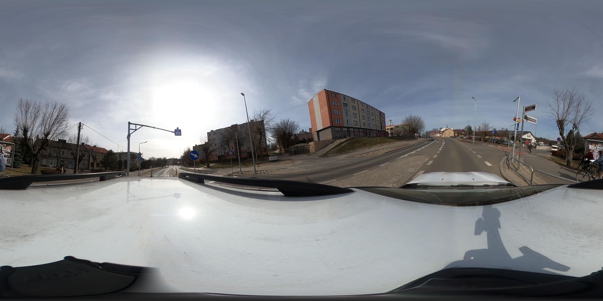 Street view near Hostel 11, Kozienice — © MateuszRostkowski (CC BY-SA · Mapillary)