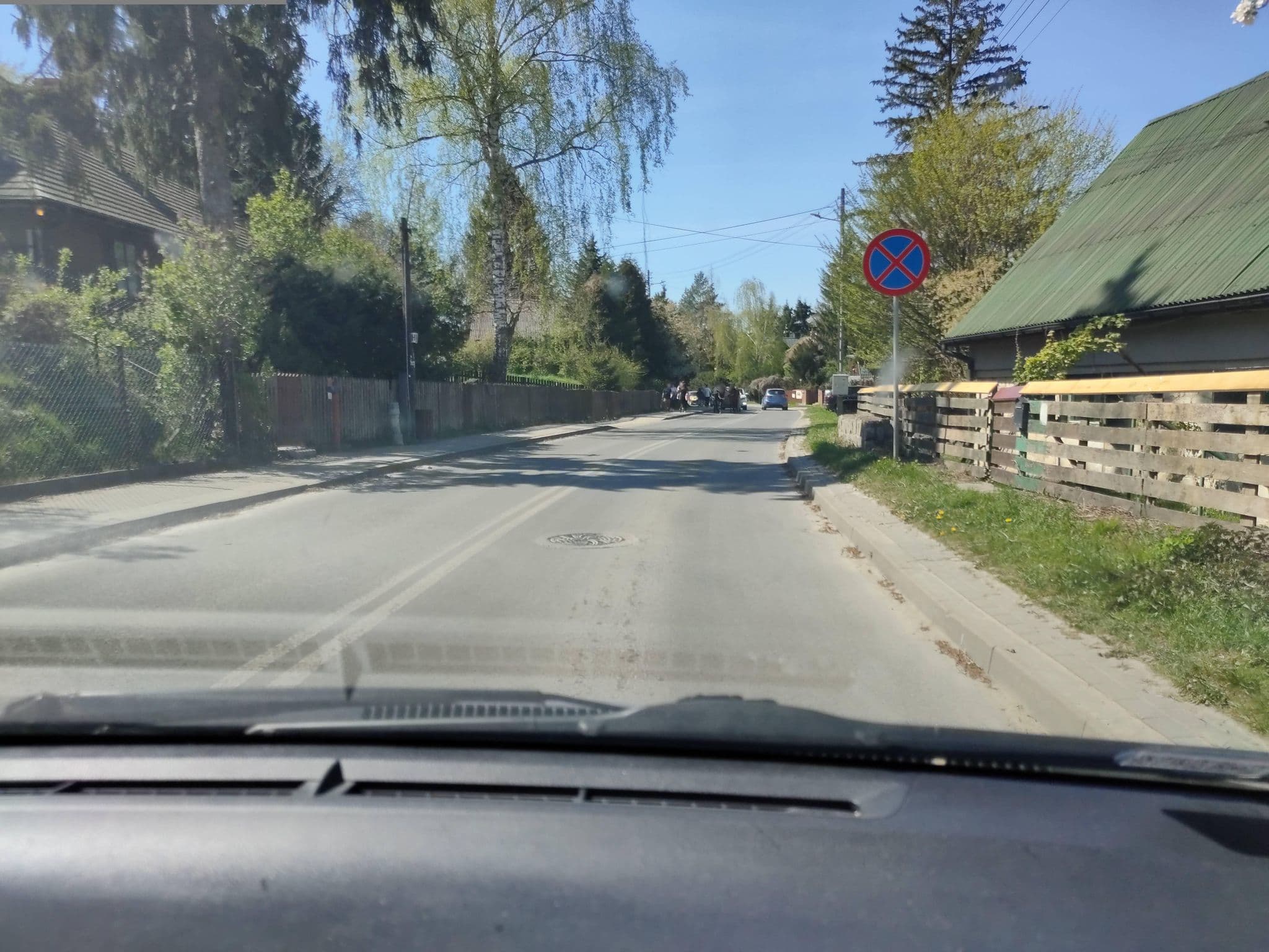 Street view near Pensjonat Pod Świerkami, Kazimierz Dolny — © GanderPL (CC BY-SA · Mapillary)