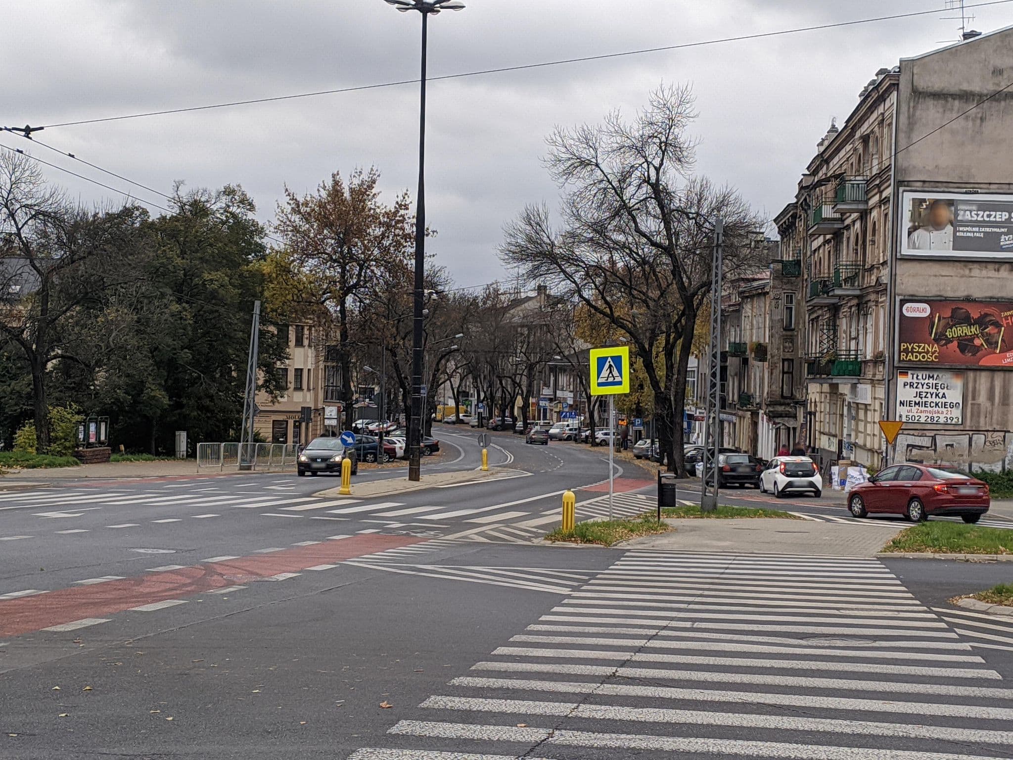 Street view near apartamenty browar perla, Lublin — © fantoment (CC BY-SA · Mapillary)