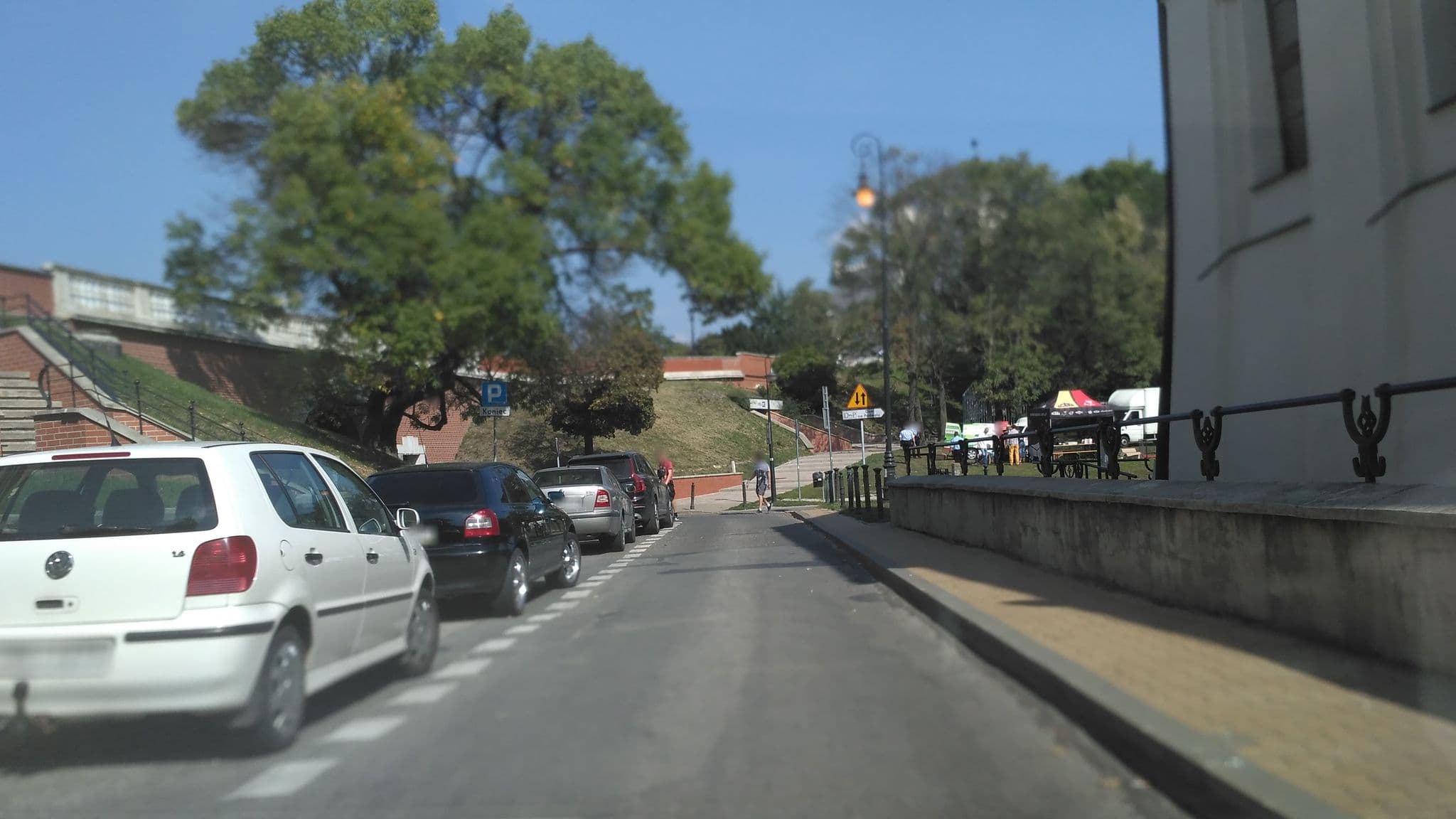 Street view near Bramma Cafe, Lublin — © rafalr_osm (CC BY-SA · Mapillary)