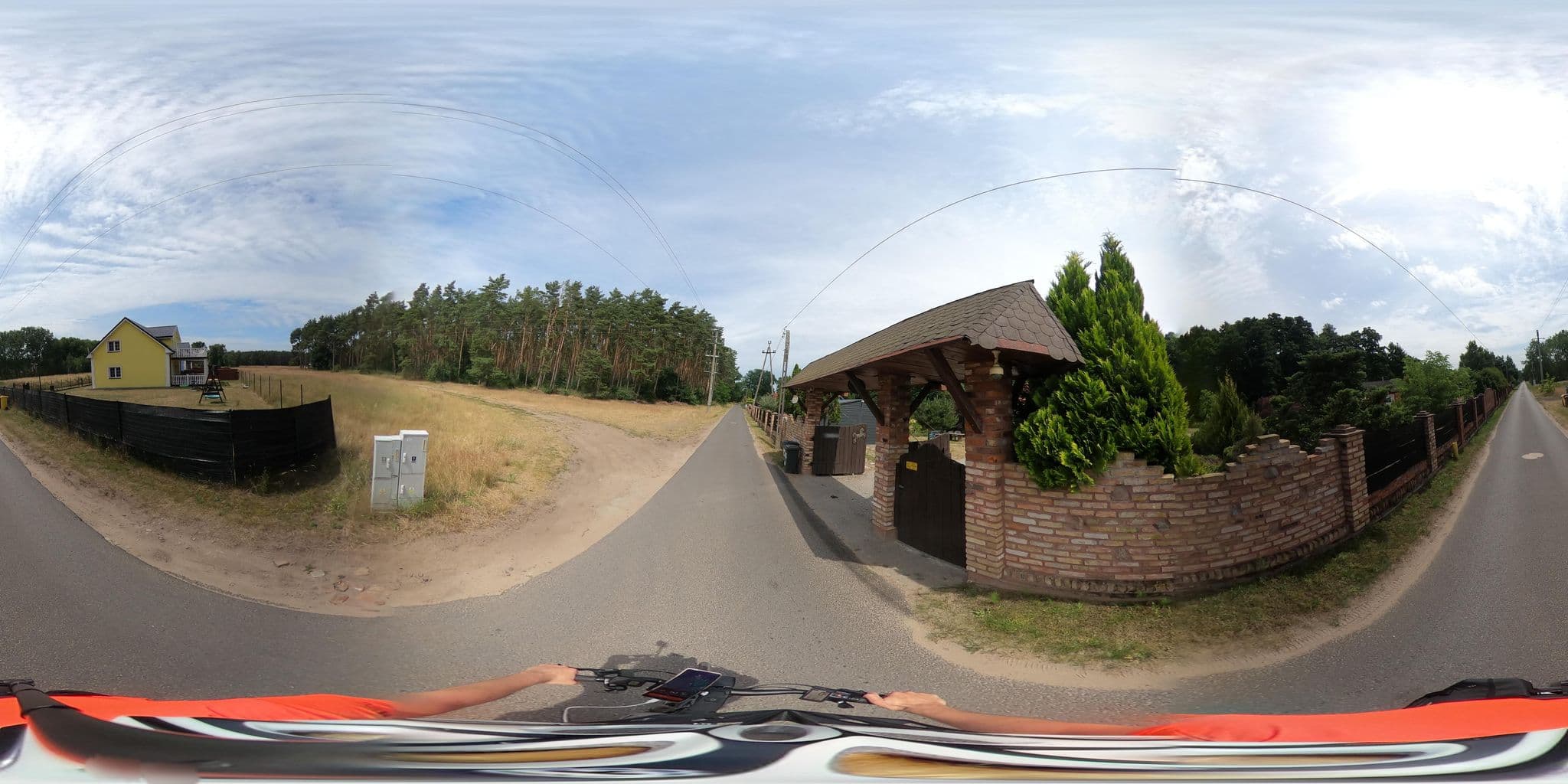 Street view near Dom "Chic"Nowe Warpno, Nowe Warpno — © Ameba (CC BY-SA · Mapillary)