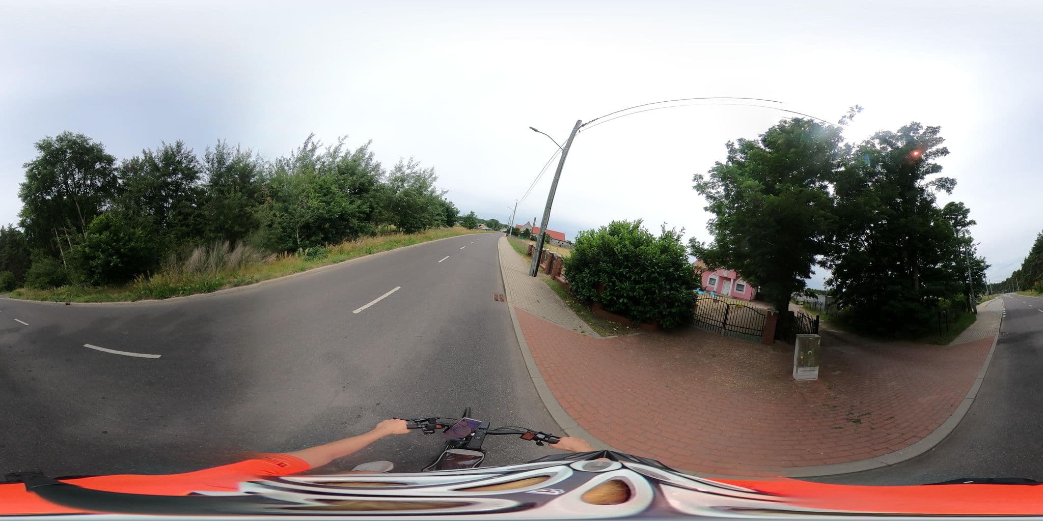 Street view near Holiday home Stettiner Haff, Nowe Warpno — © Ameba (CC BY-SA · Mapillary)