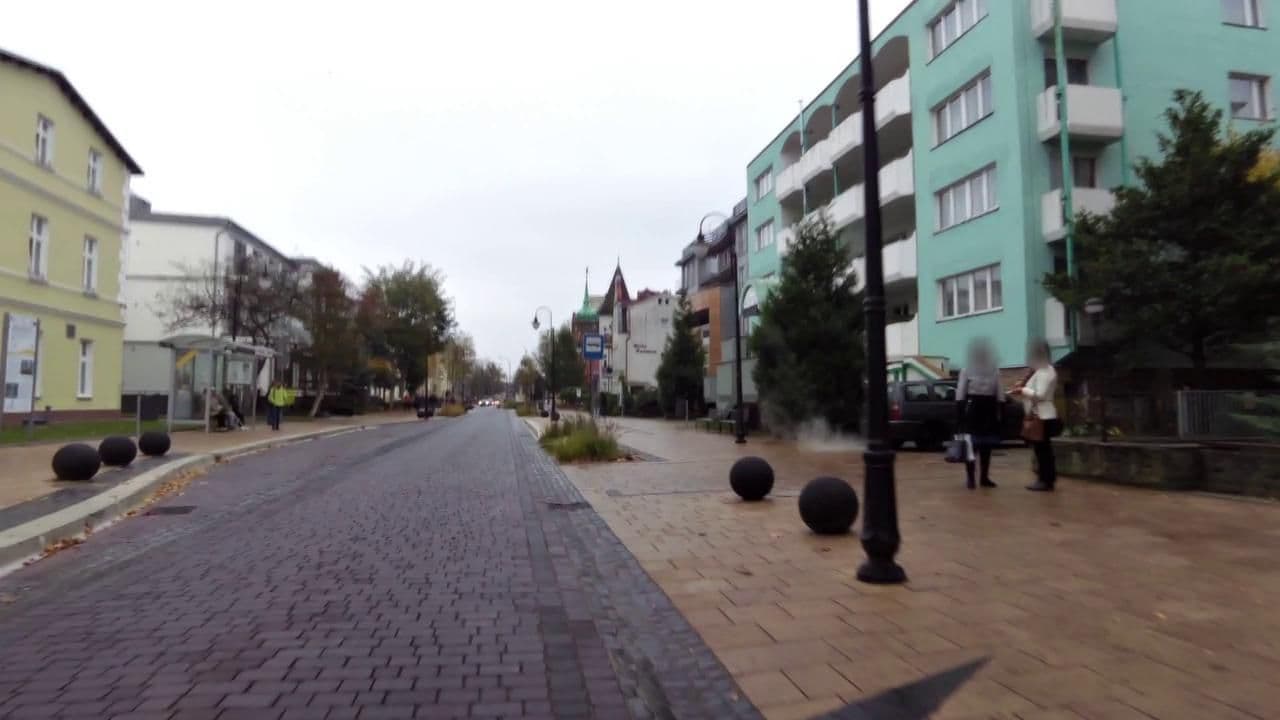 Street view near Rezydencja Lazur, Świnoujście — © masterofnoroad (CC BY-SA · Mapillary)