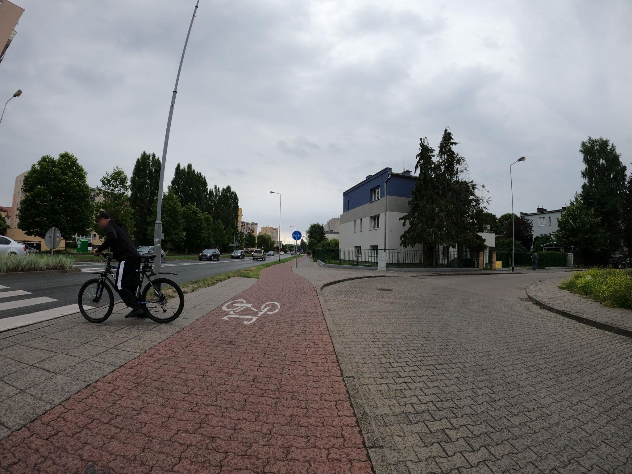 Street view near Dom Gościnny Zofia, Świnoujście — © masterofnoroad (CC BY-SA · Mapillary)