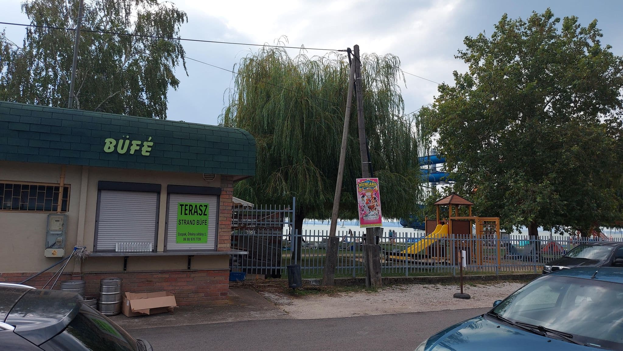 Street view near Sétány Apartman, Csopak — © vasony (CC BY-SA · Mapillary)