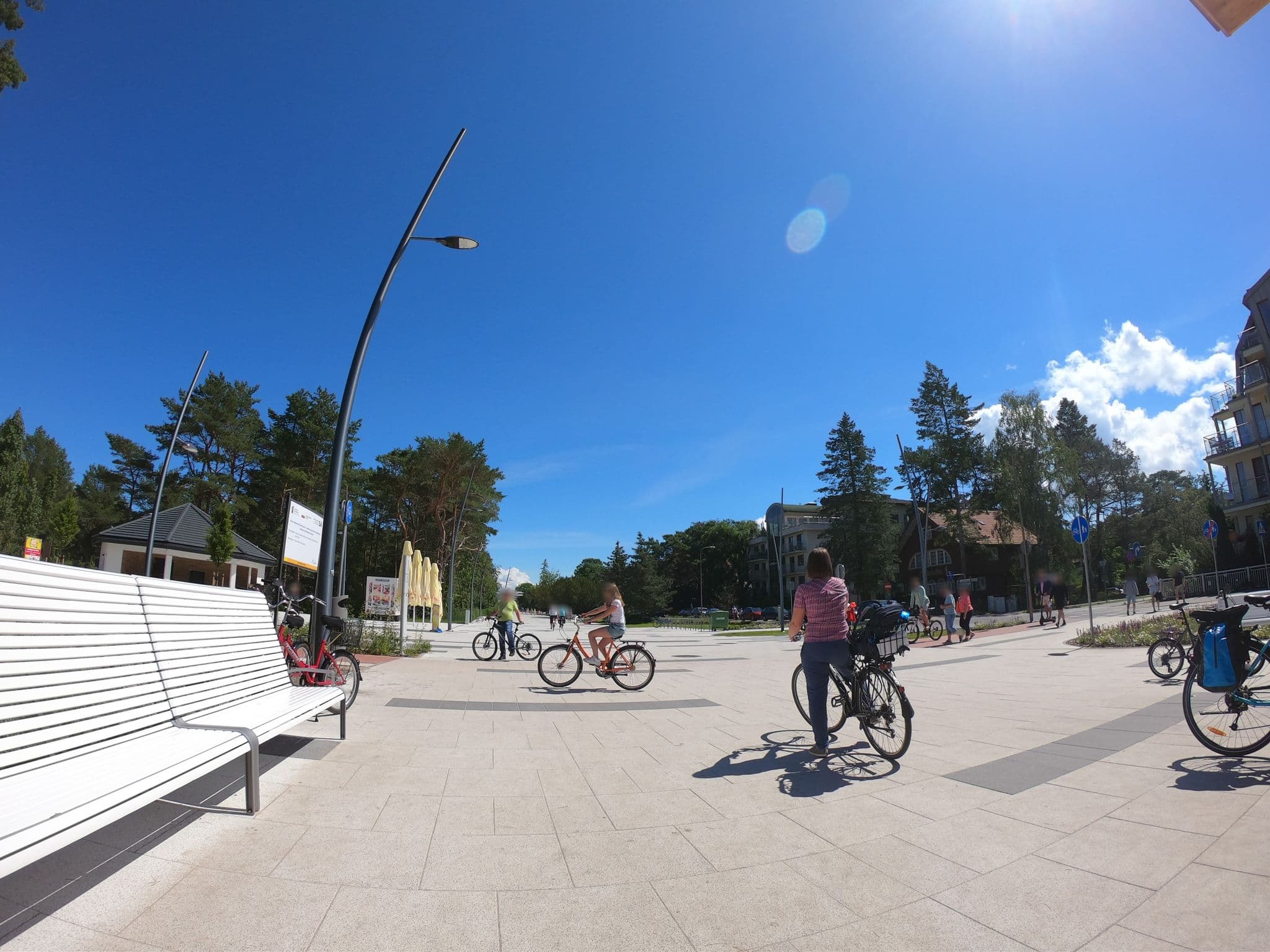 Street view near Apartament Bursztyn, Świnoujście — © masterofnoroad (CC BY-SA · Mapillary)