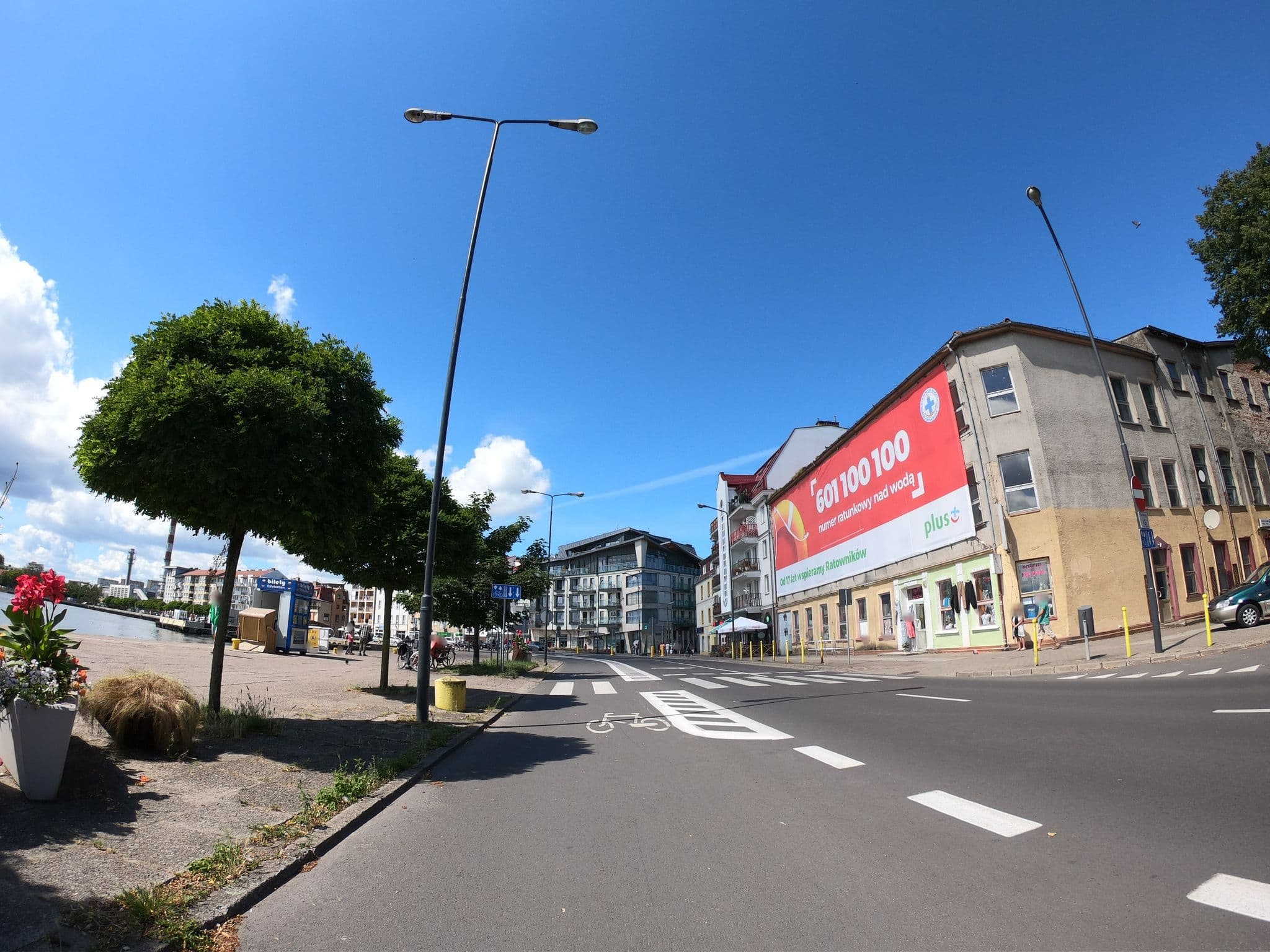 Street view near Just Krystyna. Pokoje gościnne, Świnoujście — © masterofnoroad (CC BY-SA · Mapillary)