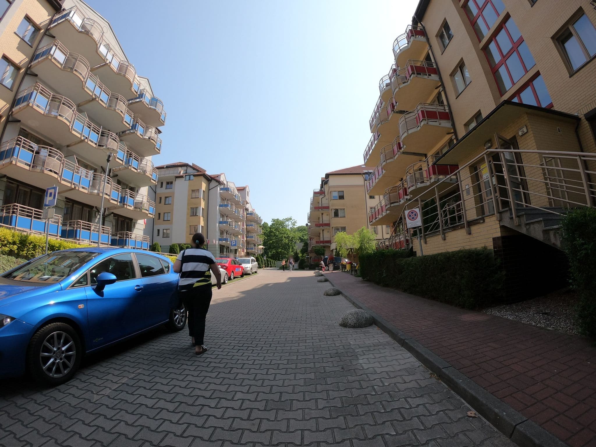 Street view near Apartament Opal Zdrojowa, Świnoujście — © masterofnoroad (CC BY-SA · Mapillary)