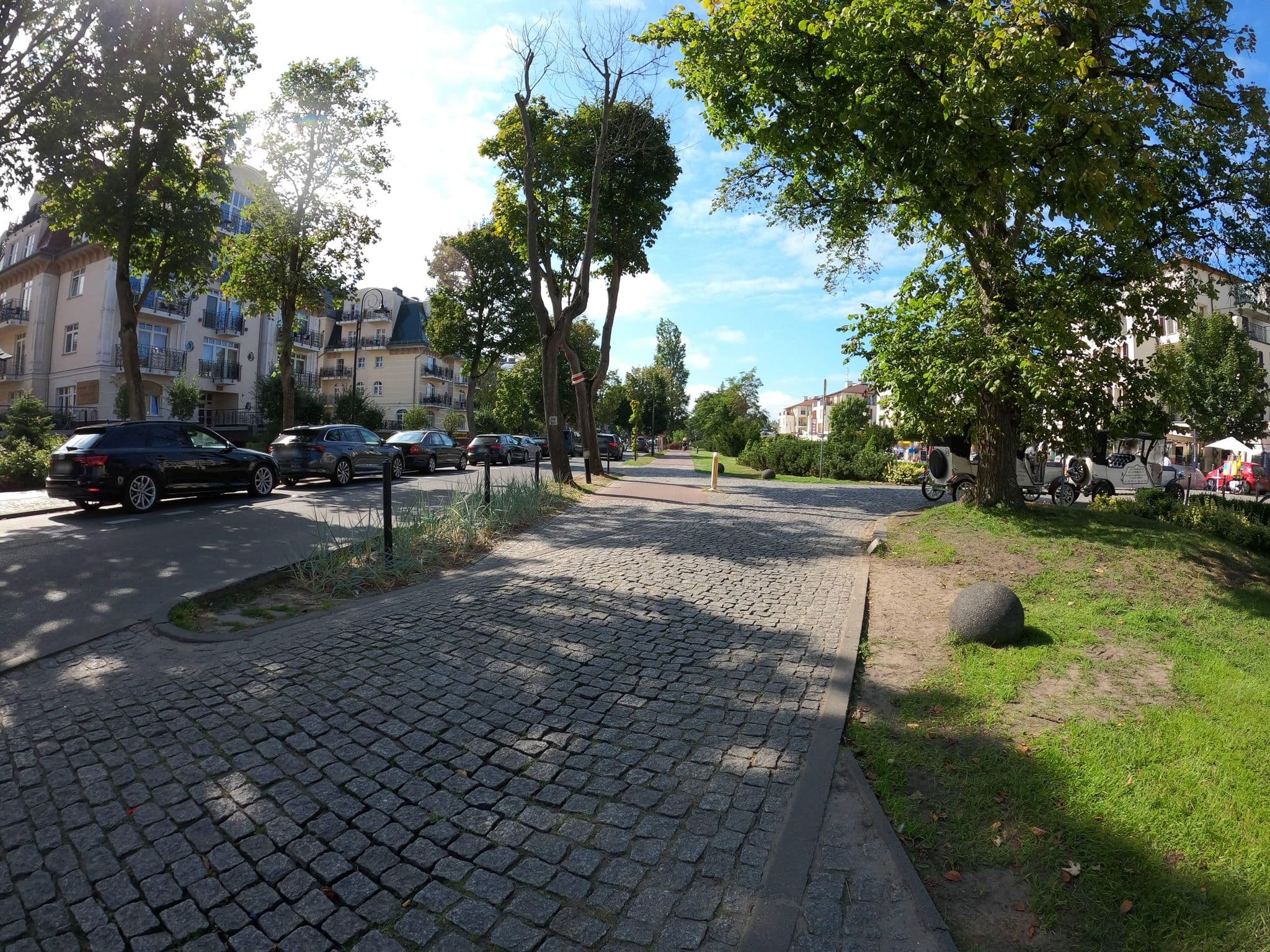 Street view near Apartamenty na Wyspie - Trzy Korony, Świnoujście — © masterofnoroad (CC BY-SA · Mapillary)