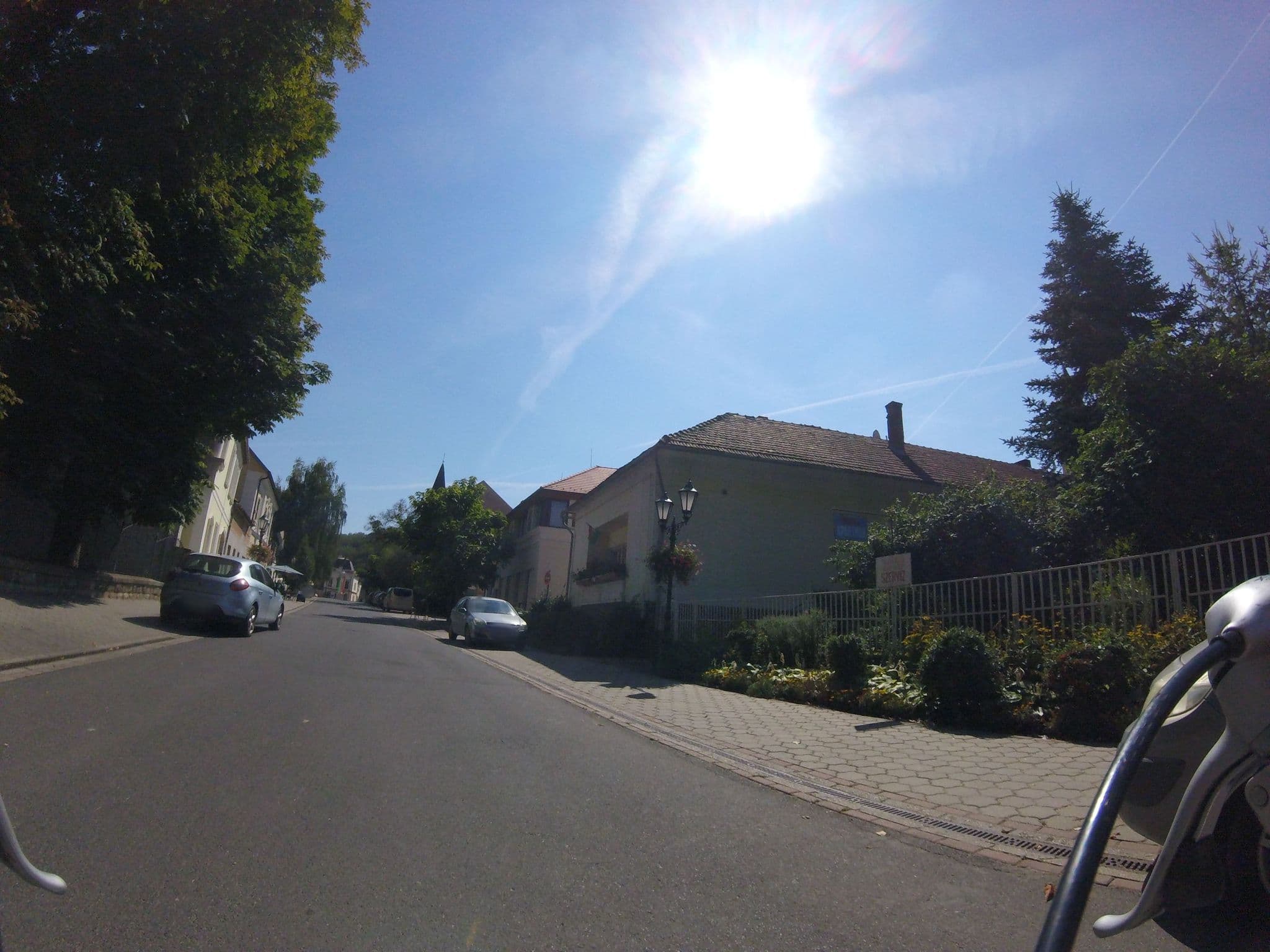 Street view near Borálom Apartman Tokaj, Tokaj — © goprohero (CC BY-SA · Mapillary)