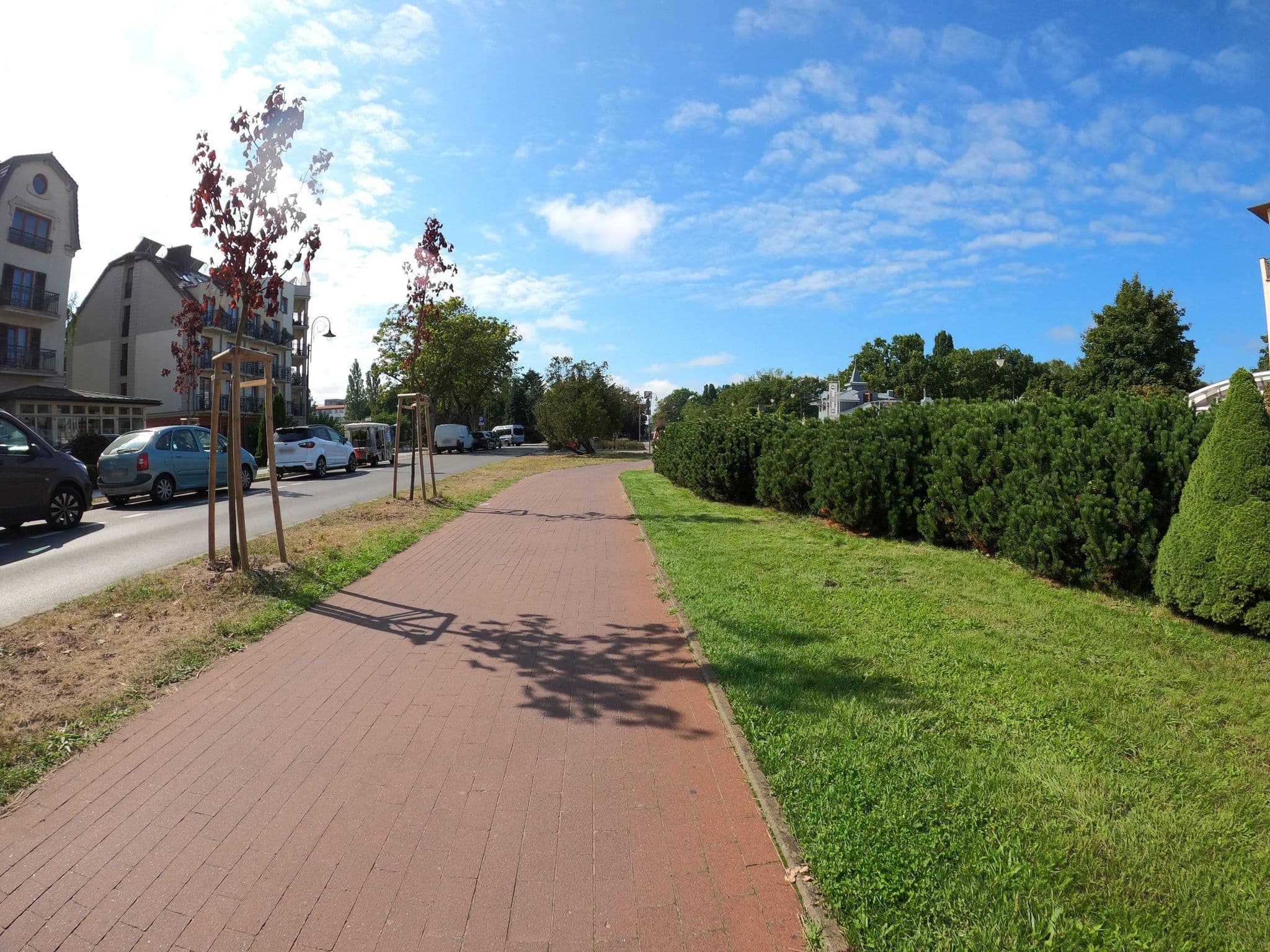 Street view near Gold. Hotel, Świnoujście — © masterofnoroad (CC BY-SA · Mapillary)