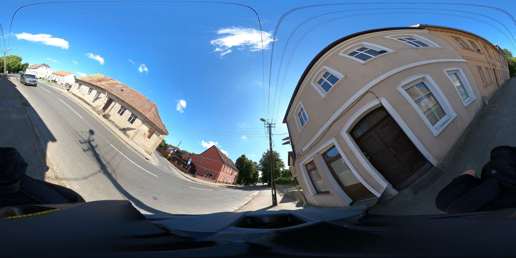 Street view near Modrzew - Motel, bar, parking, Ośno Lubuskie — © LankreisOderSpree (CC BY-SA · Mapillary)
