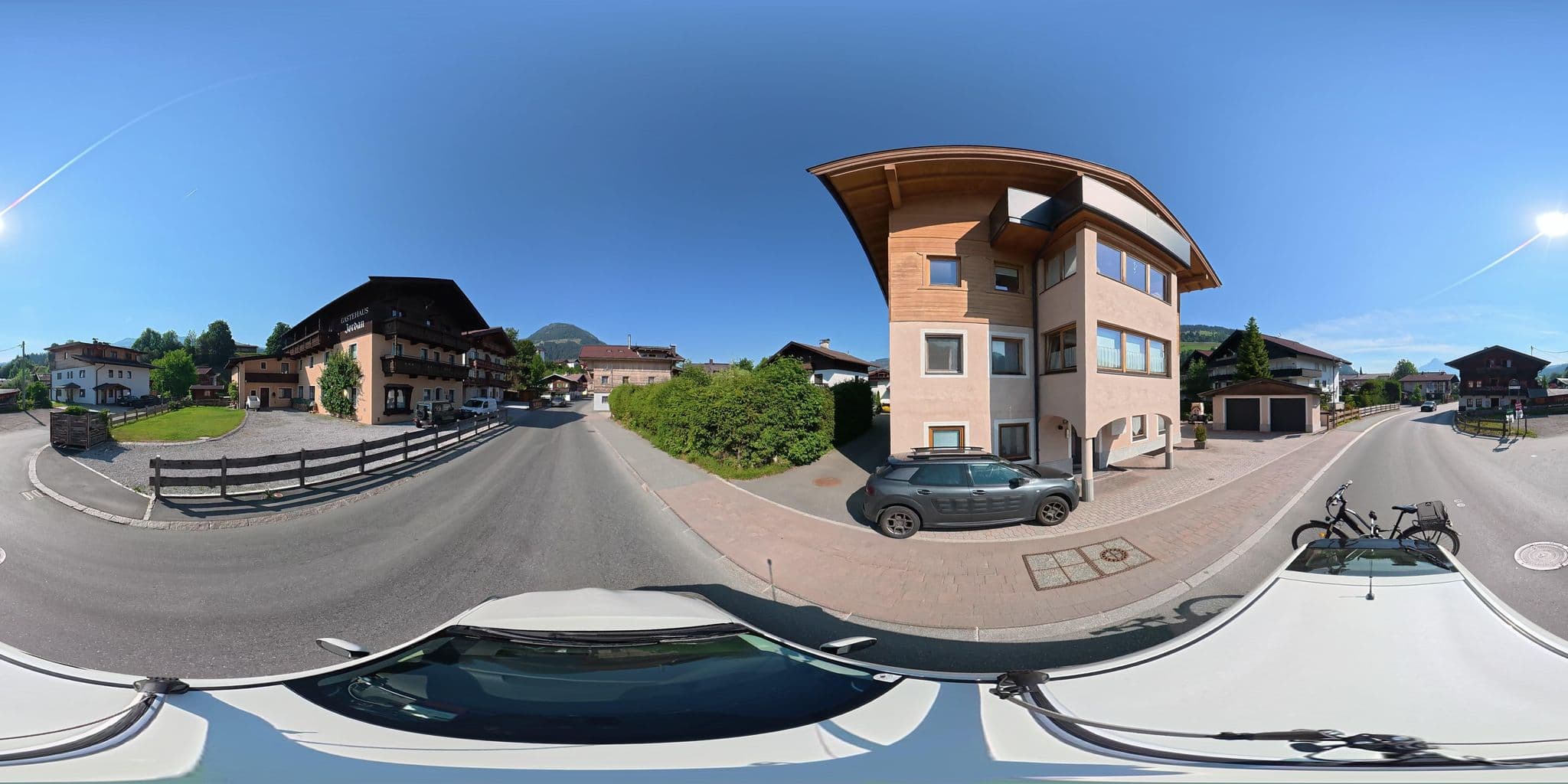 Street view near Gästehaus Jordan, Kirchberg in Tirol — © osmplus_org (CC BY-SA · Mapillary)