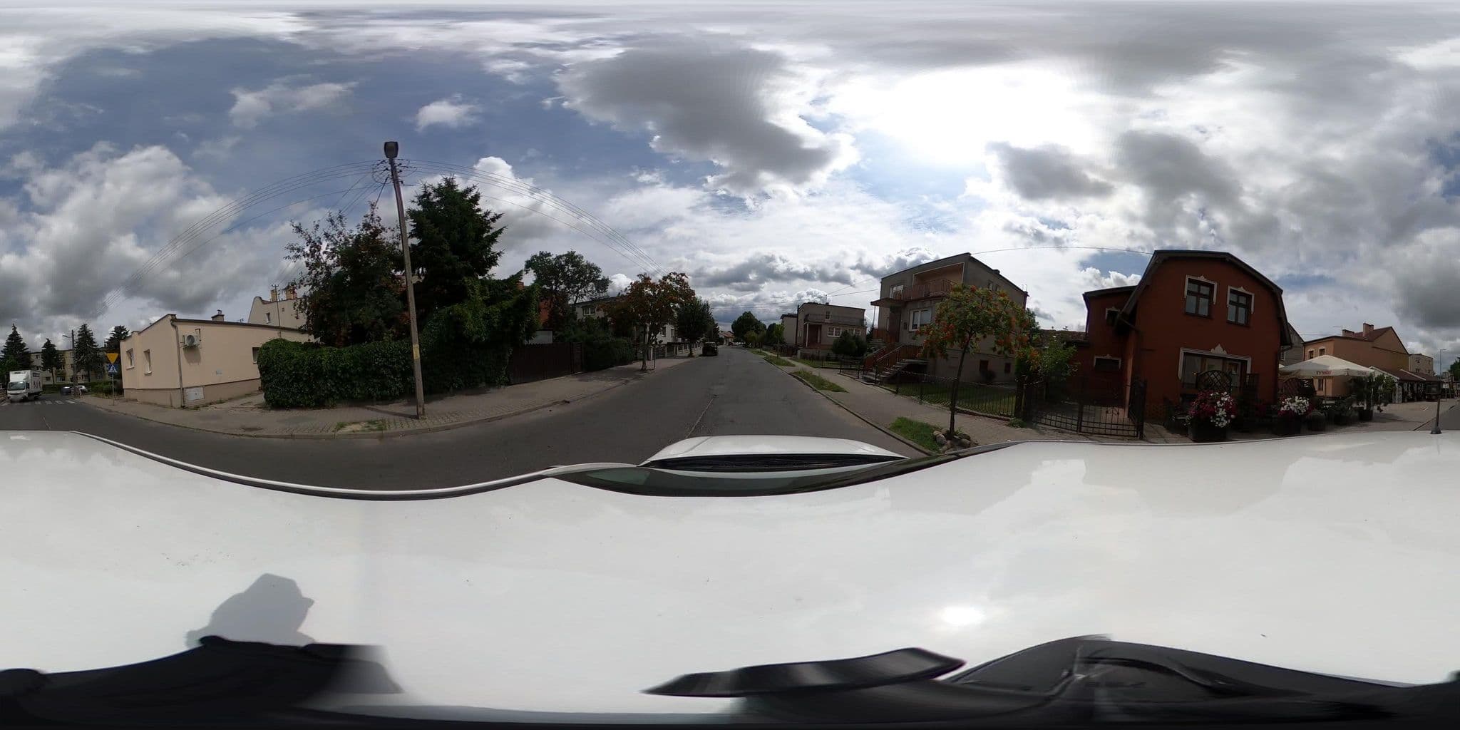 Street view near Tadż Mahal, Sulechów — © Atemiki (CC BY-SA · Mapillary)