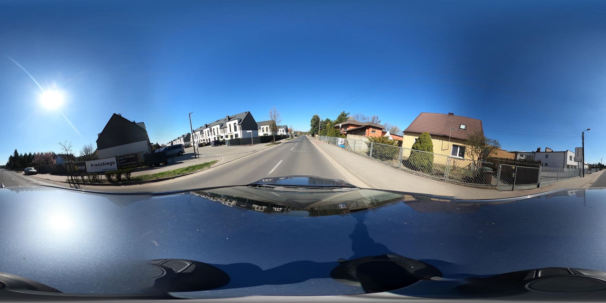 Street view near Mss Solutions, Mosina — © Wojciech_TPE (CC BY-SA · Mapillary)