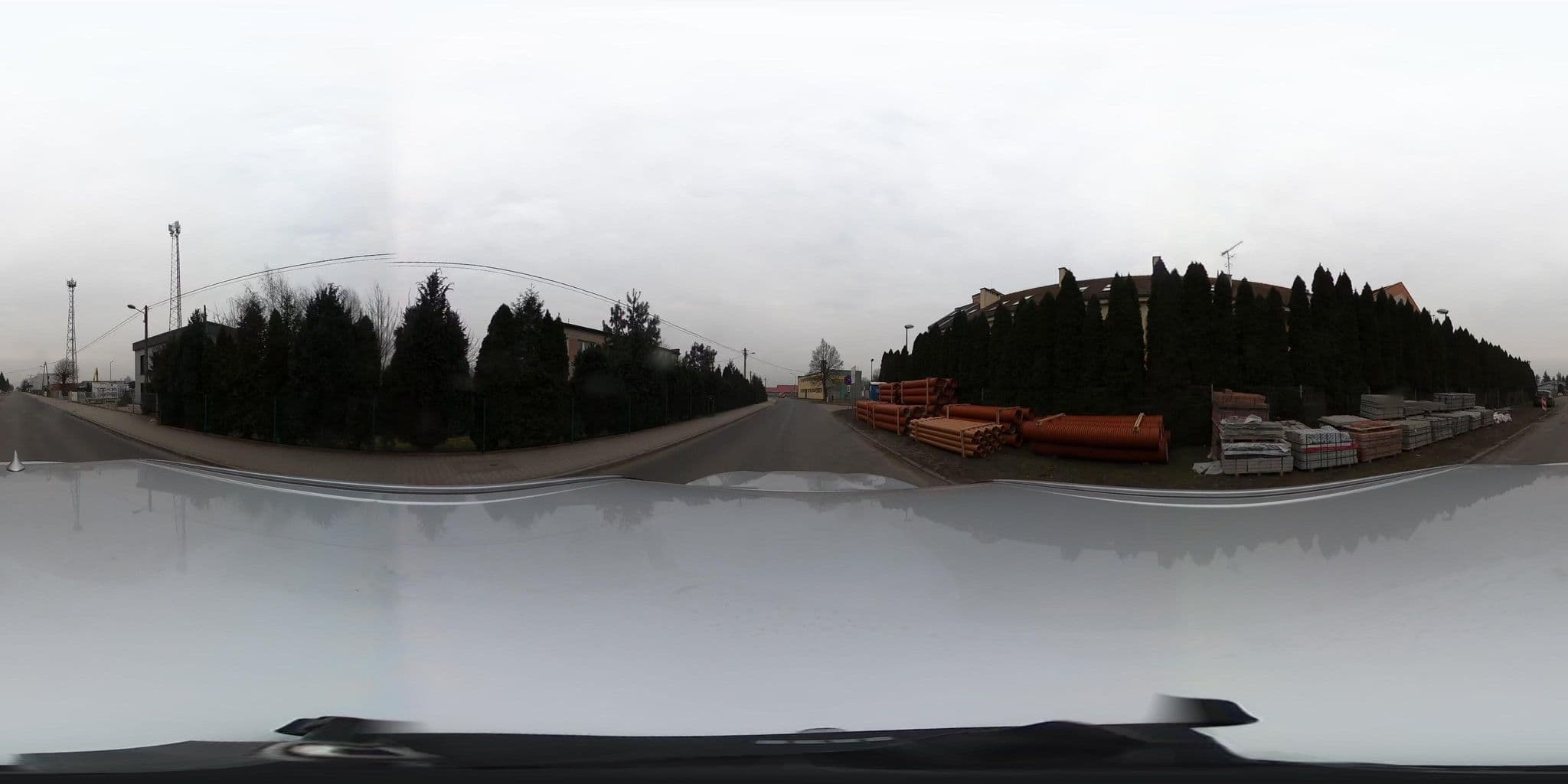 Street view near Raz Dwa Trzy | Drugi pokój, Osieczna — © mtls (CC BY-SA · Mapillary)