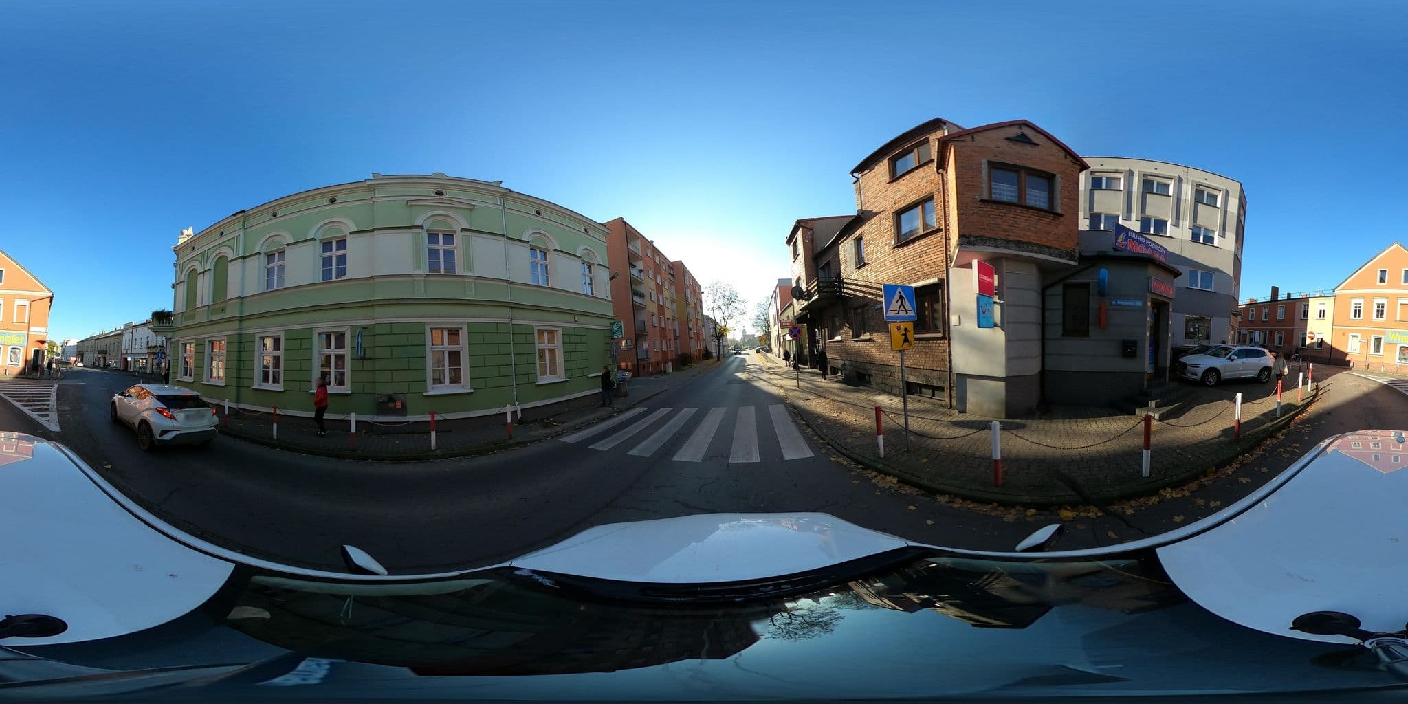 Street view near Pod Wiwatem - Zajazd, restauracja, hotel firmy B P. Cypryan B., Gostyń — © altaaro (CC BY-SA · Mapillary)