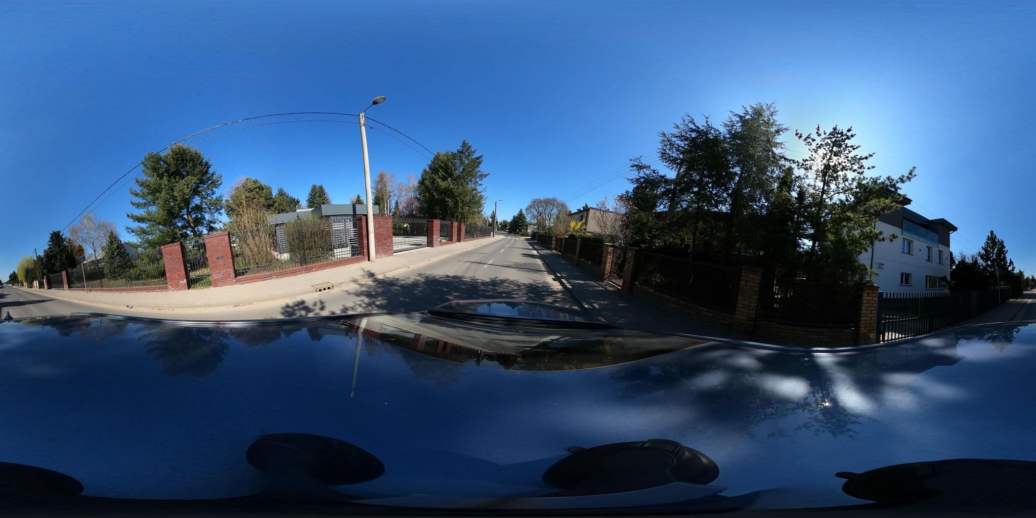 Street view near Aleksandra Zimowska Ośrodek Wczasowy Oleńka, Mosina — © Wojciech_TPE (CC BY-SA · Mapillary)