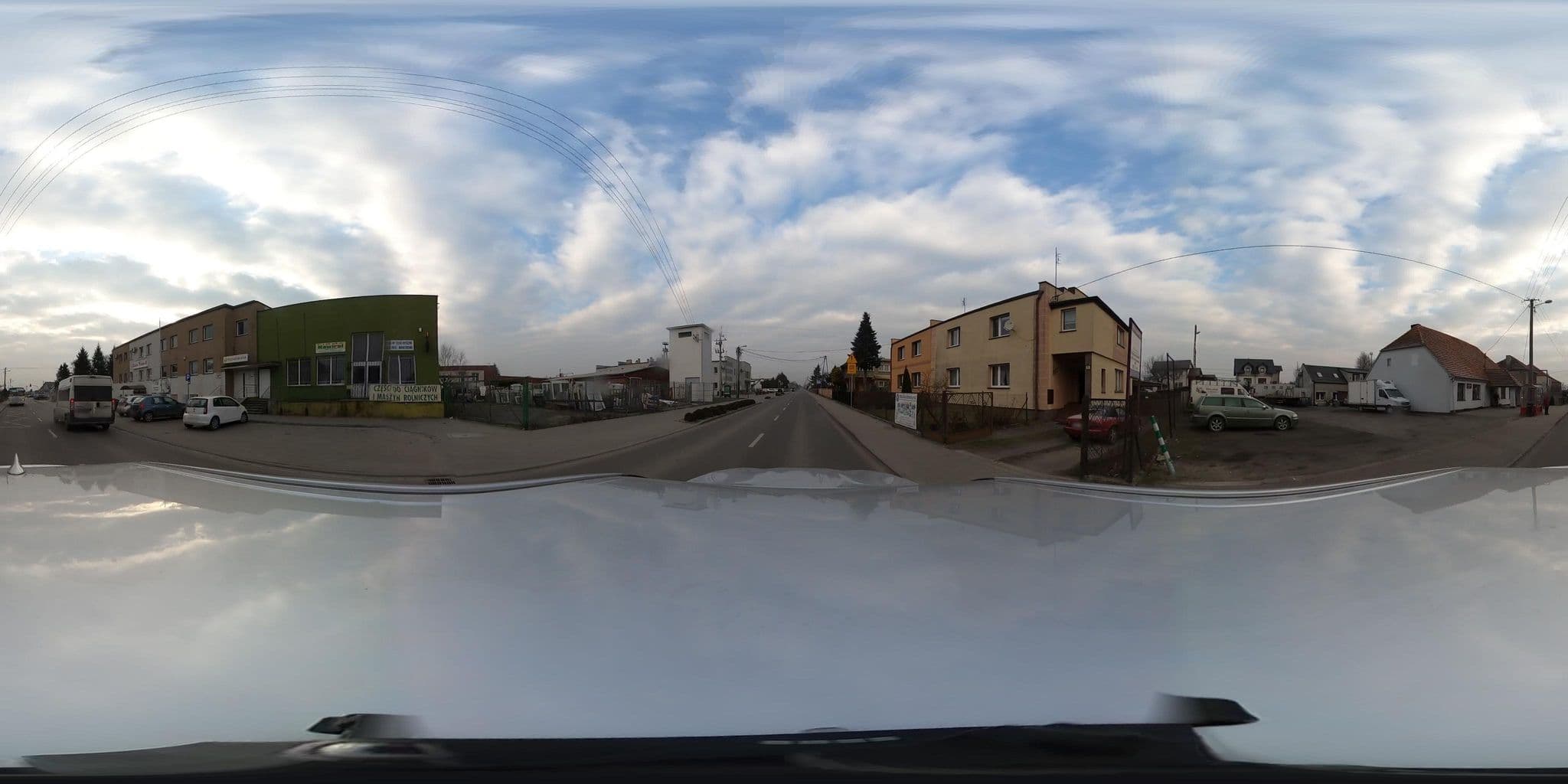 Street view near "Pod Lipami" Motel-Restauracja Regina Zaremba, Osieczna — © mtls (CC BY-SA · Mapillary)