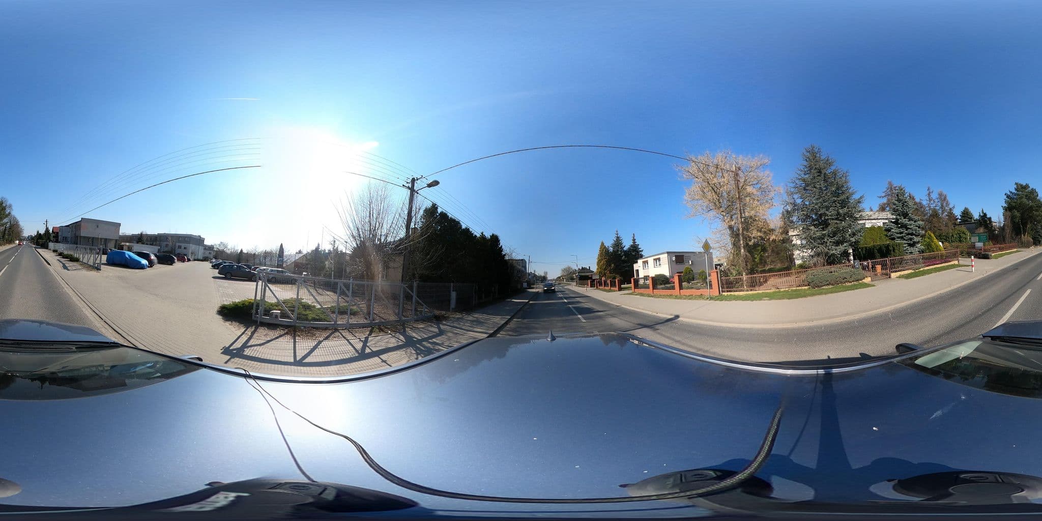 Street view near Szymon Kazimierski Kas, Komorniki — © Wojciech_TPE (CC BY-SA · Mapillary)