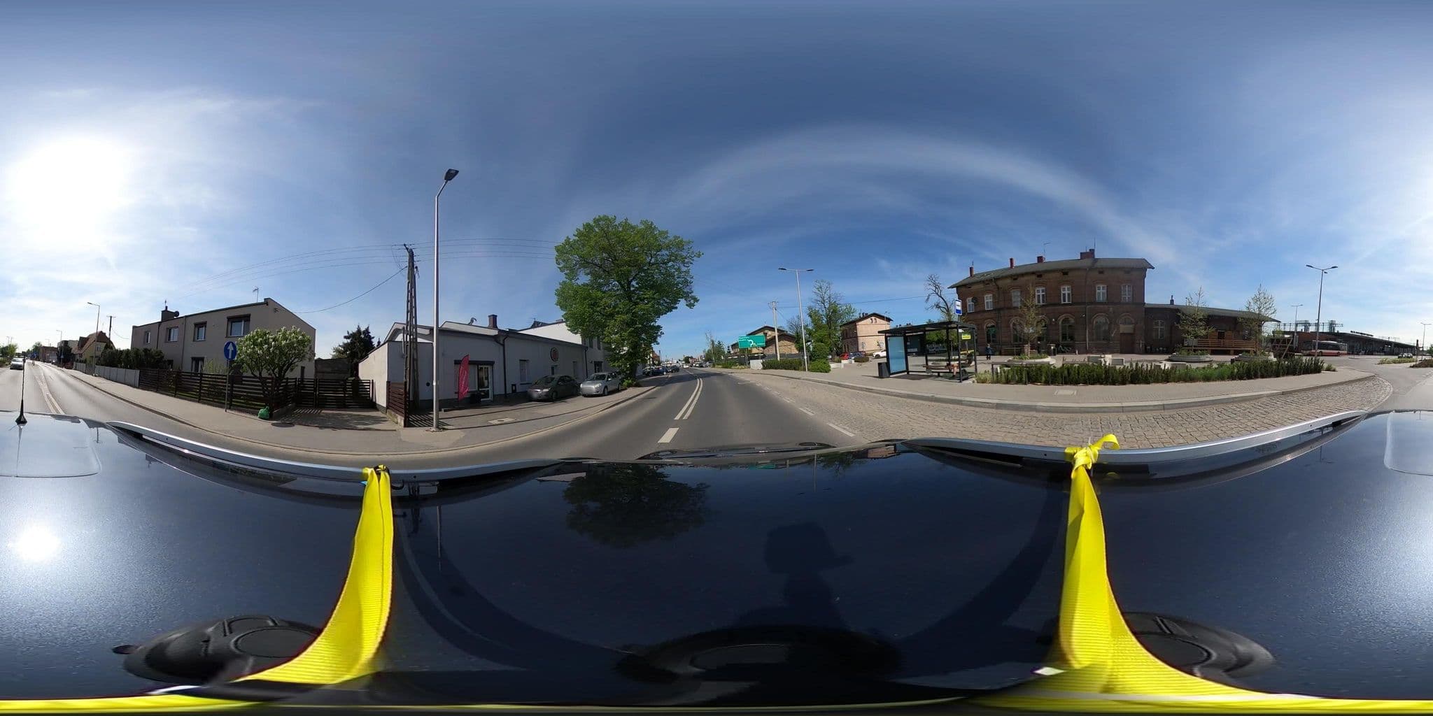 Street view near Magnes Agnieszka Bąkowska Magdalena Maćkowiak S.C., Pamiątkowo — © JanPalony (CC BY-SA · Mapillary)