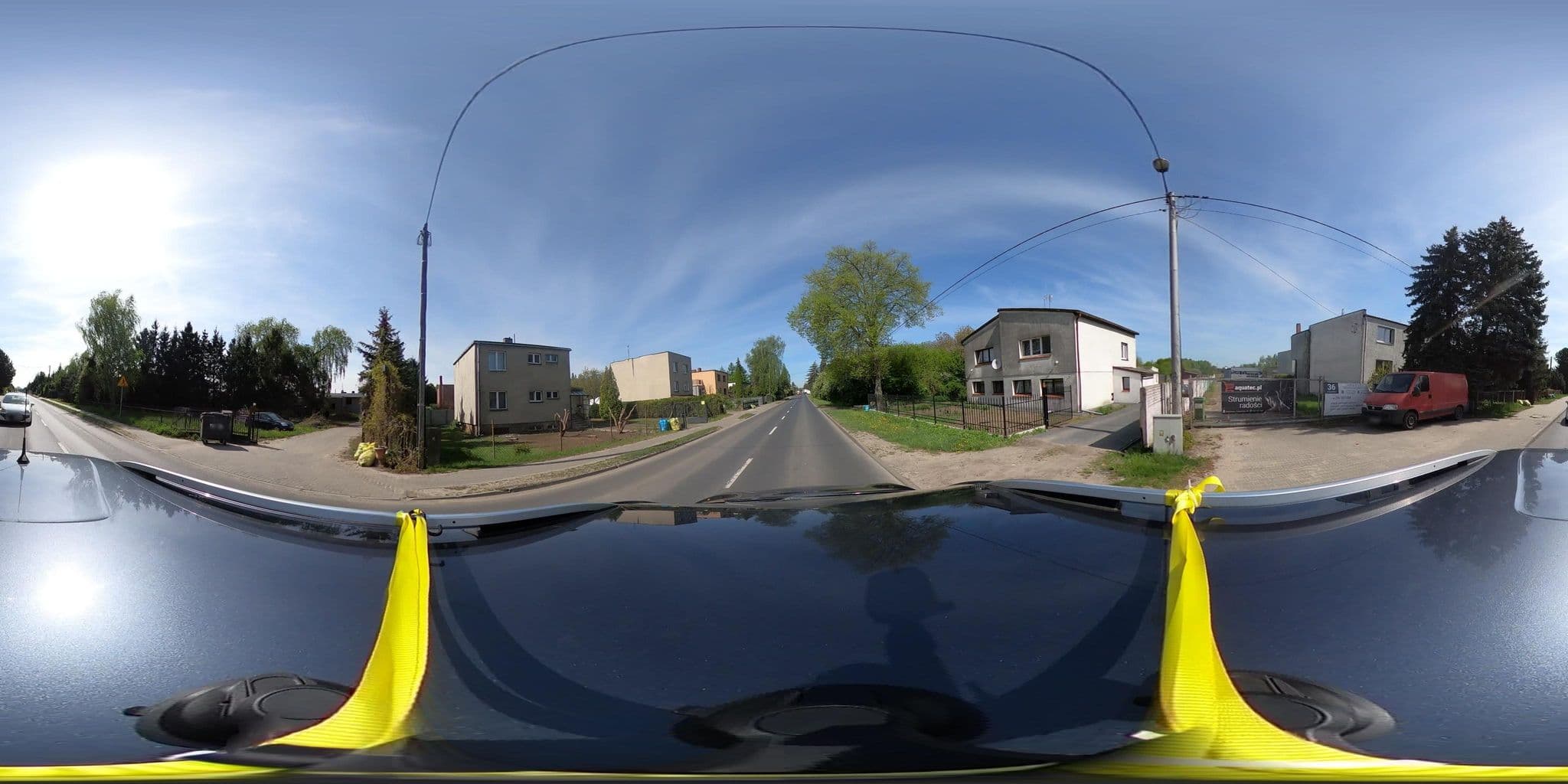 Street view near Kwatery Orle Gniazdo. Noclegi dla pracowników, hotel pracowniczy, Pamiątkowo — © JanPalony (CC BY-SA · Mapillary)