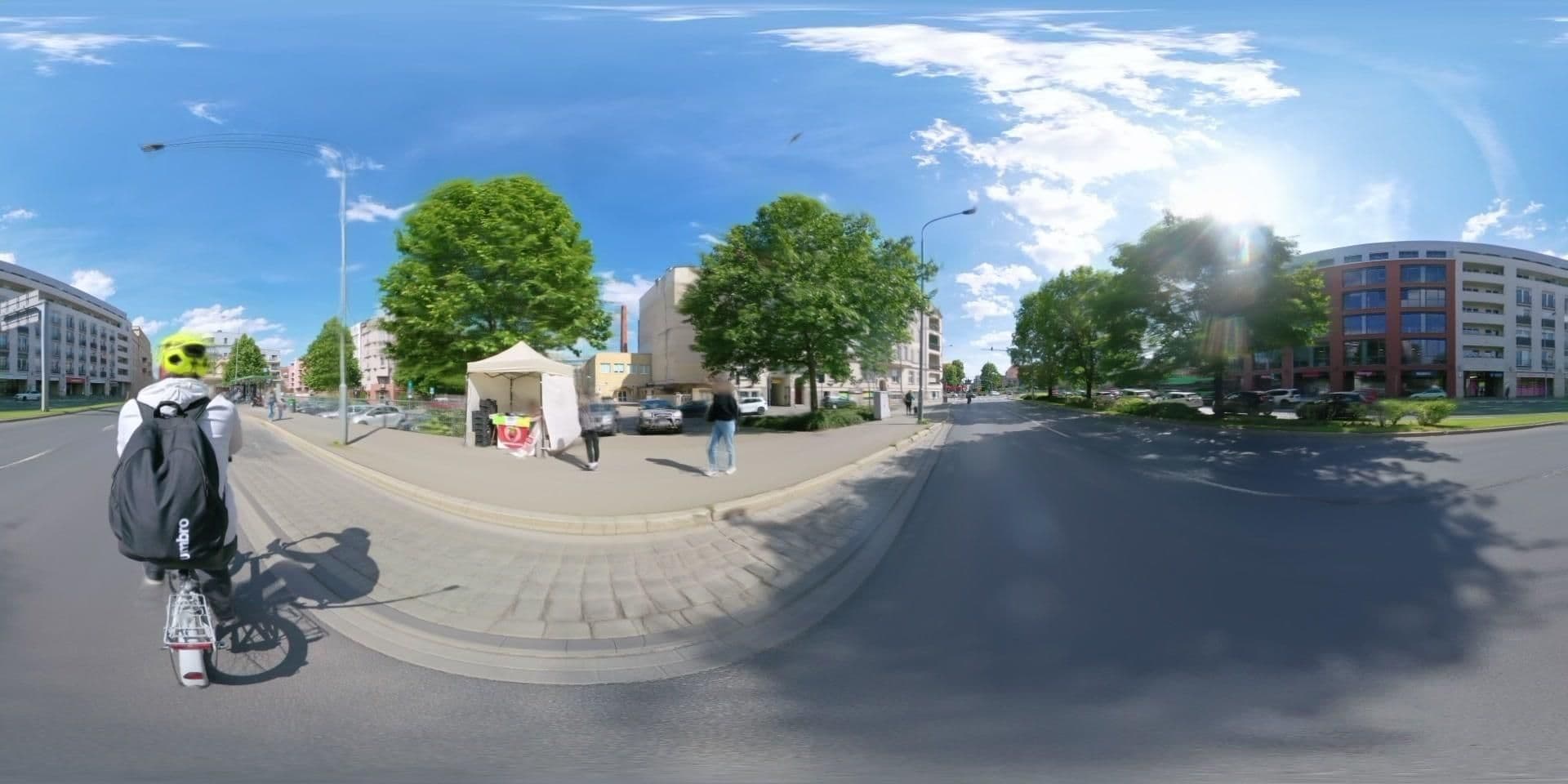 Street view near Sleepway Apartments - Garbary 95-112a, Poznań — © Mik1900 (CC BY-SA · Mapillary)