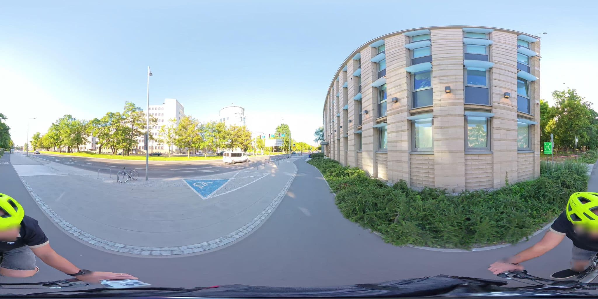 Street view near Grupa Hoteli WAM Sp. z o.o. - Hotel Ikar, Poznań — © Mik1900 (CC BY-SA · Mapillary)