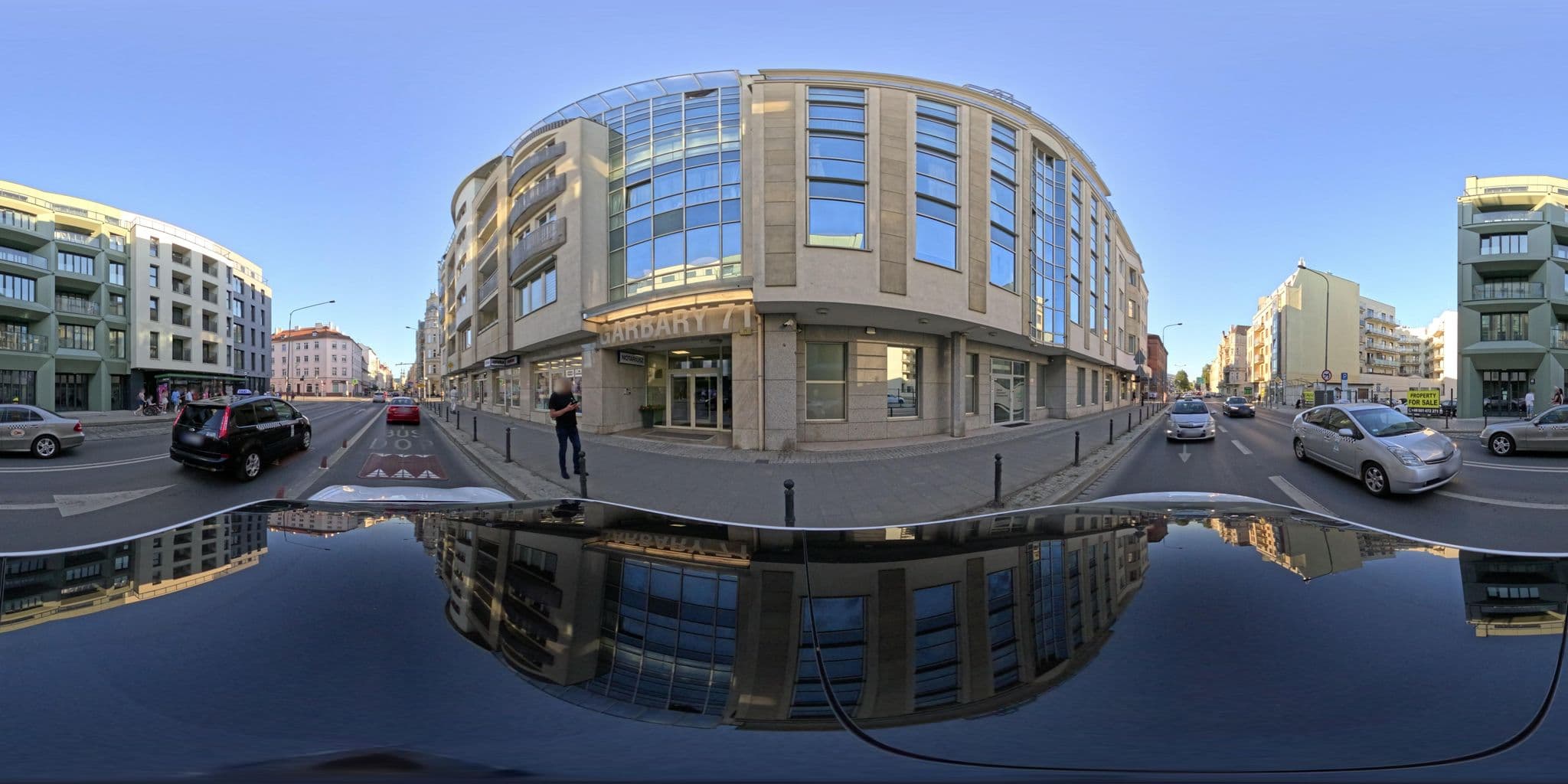 Street view near Old Town Apartment, Poznań — © Fixtor (CC BY-SA · Mapillary)