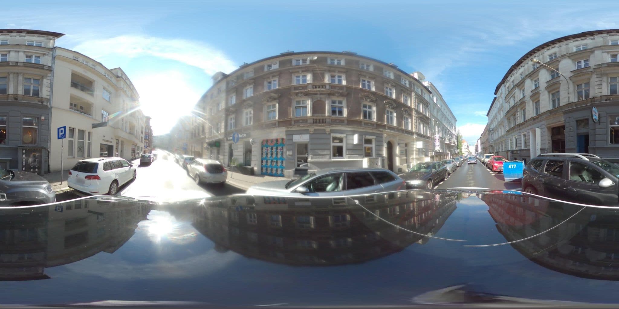 Street view near Apartamenty Stockholm, Poznań — © Fixtor (CC BY-SA · Mapillary)