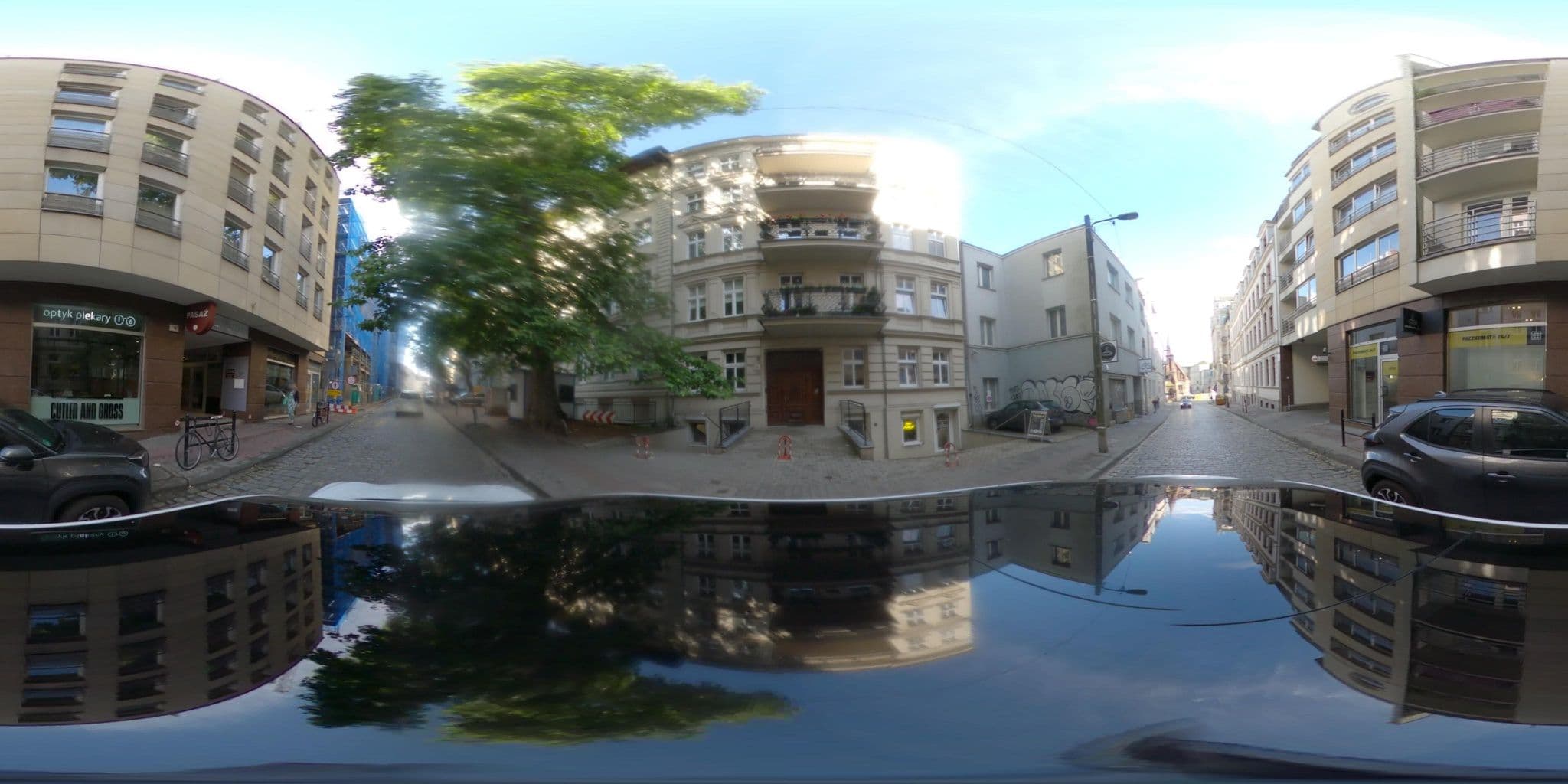 Street view near Apartamenty Serce Poznania, Poznań — © Fixtor (CC BY-SA · Mapillary)