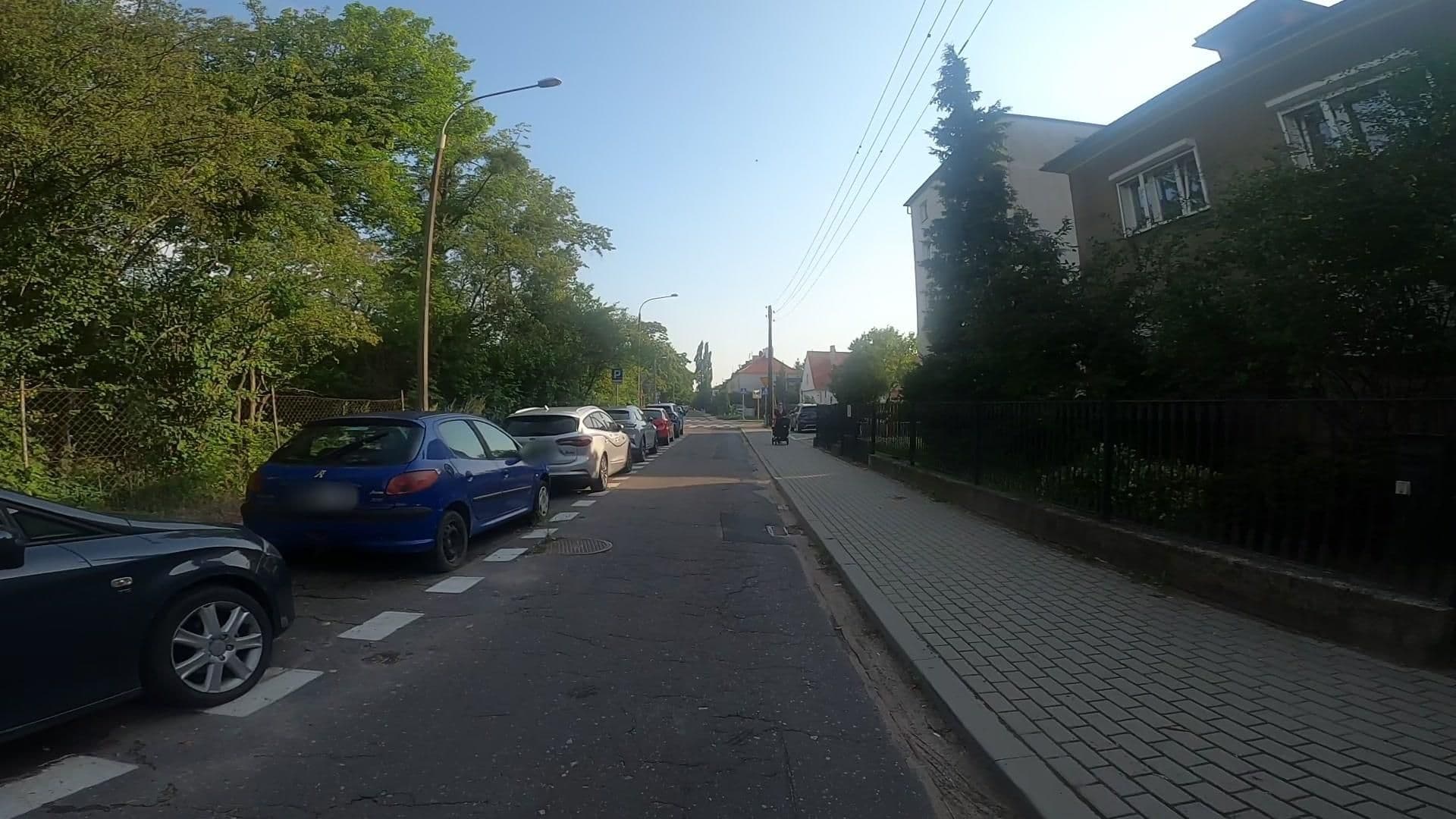 Street view near By The Way Hostel, Poznań — © mateopoznan (CC BY-SA · Mapillary)