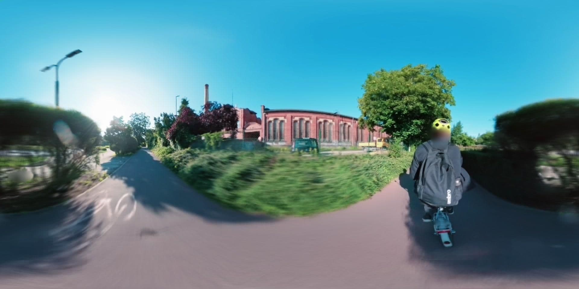 Street view near Apartments4rent, Poznań — © Mik1900 (CC BY-SA · Mapillary)
