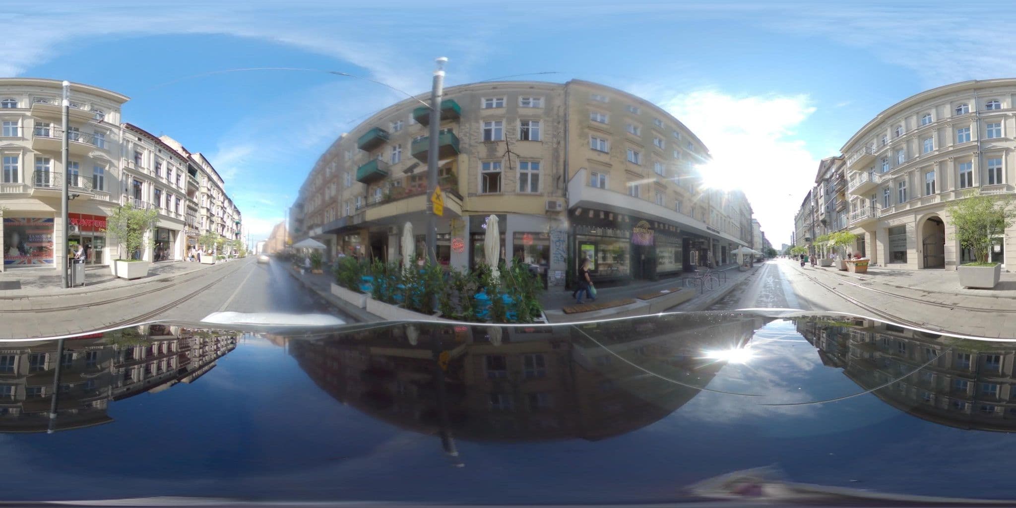 Street view near Apartament Poznań Centrum 2-8osób, Poznań — © Fixtor (CC BY-SA · Mapillary)