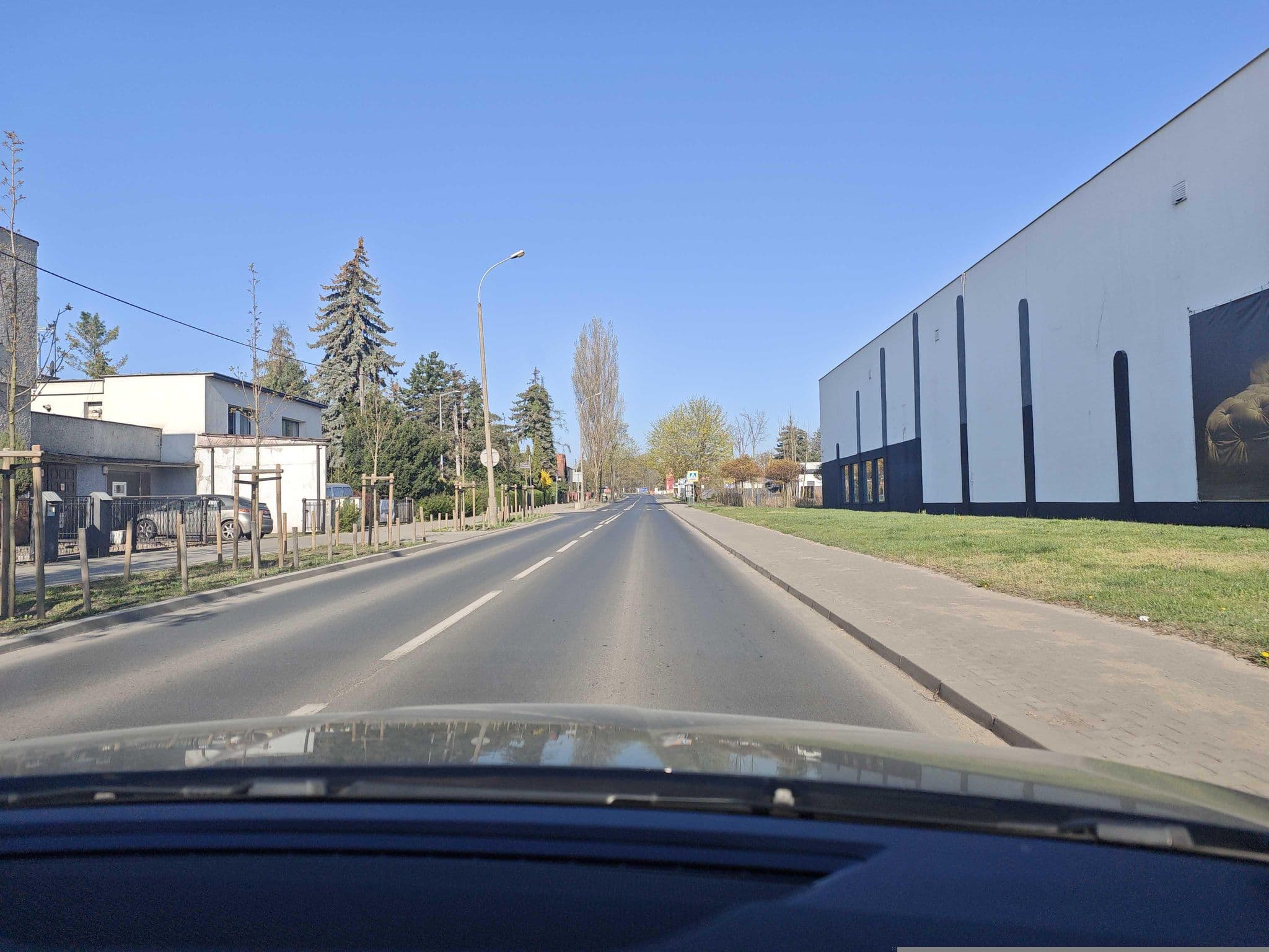 Street view near Lux. Pensjonat gościnny, Luboń — © jacekb (CC BY-SA · Mapillary)