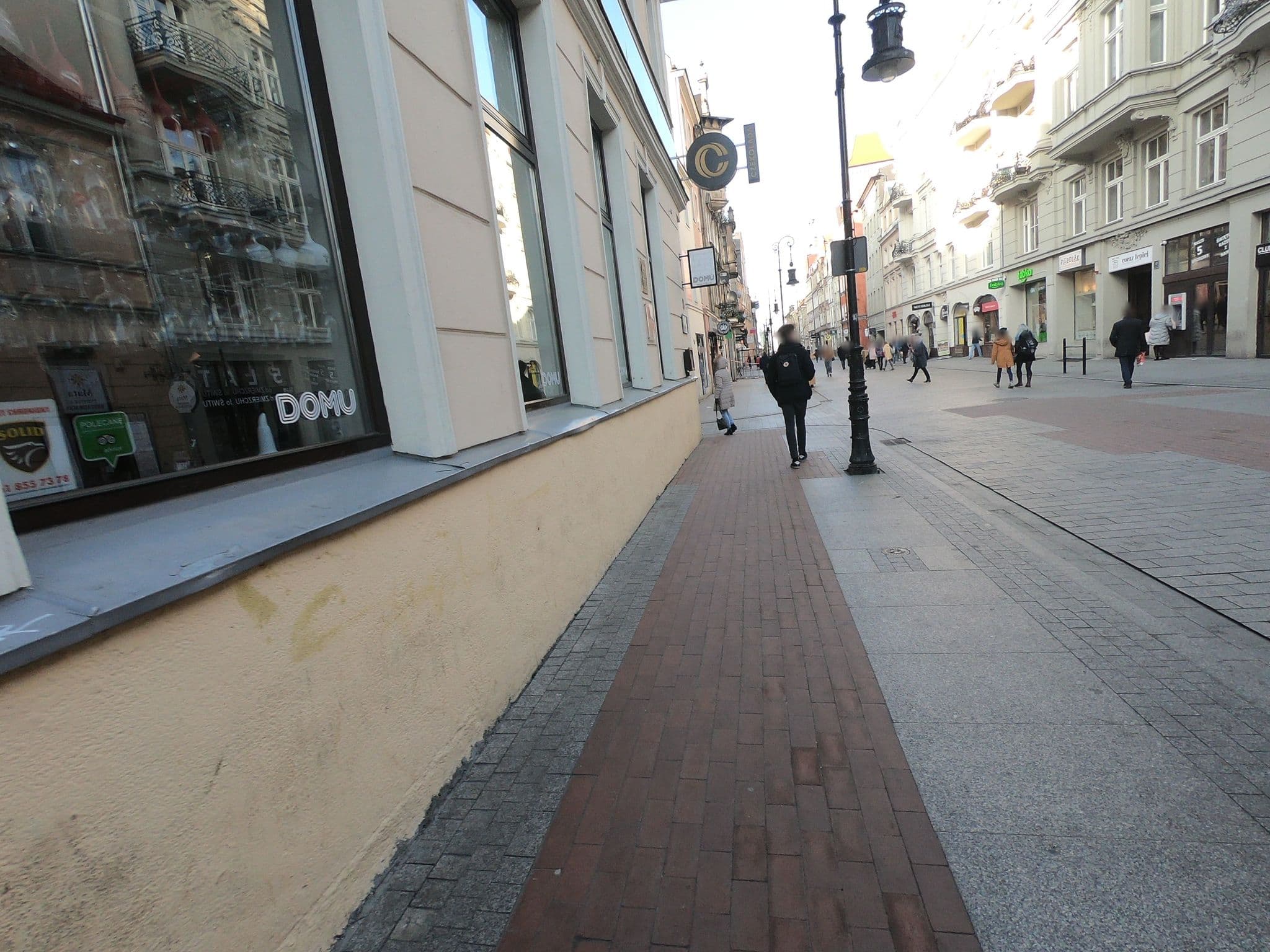 Street view near Bailando Hostel, Poznań — © chuck (CC BY-SA · Mapillary)