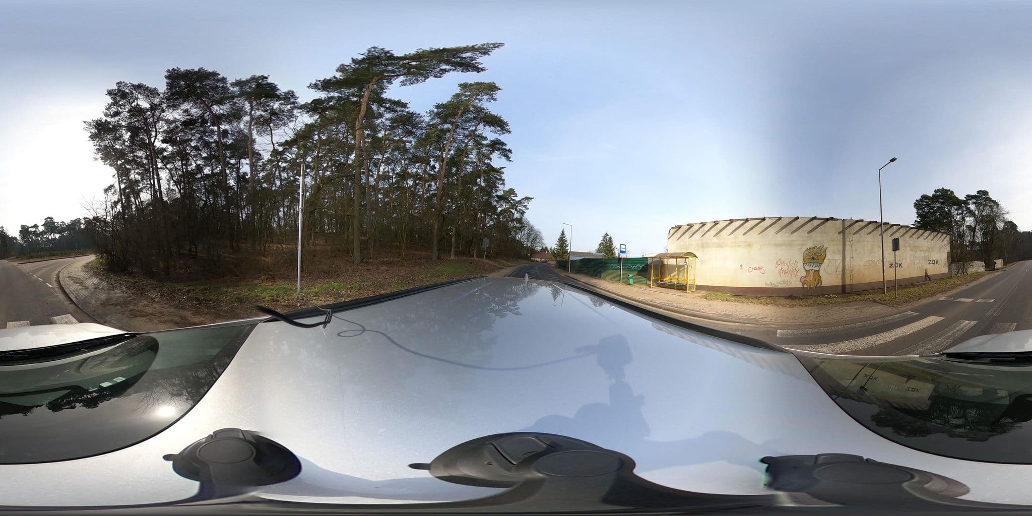 Street view near Barbara Kiełbowicz, Daszewice — © Wojciech_TPE (CC BY-SA · Mapillary)
