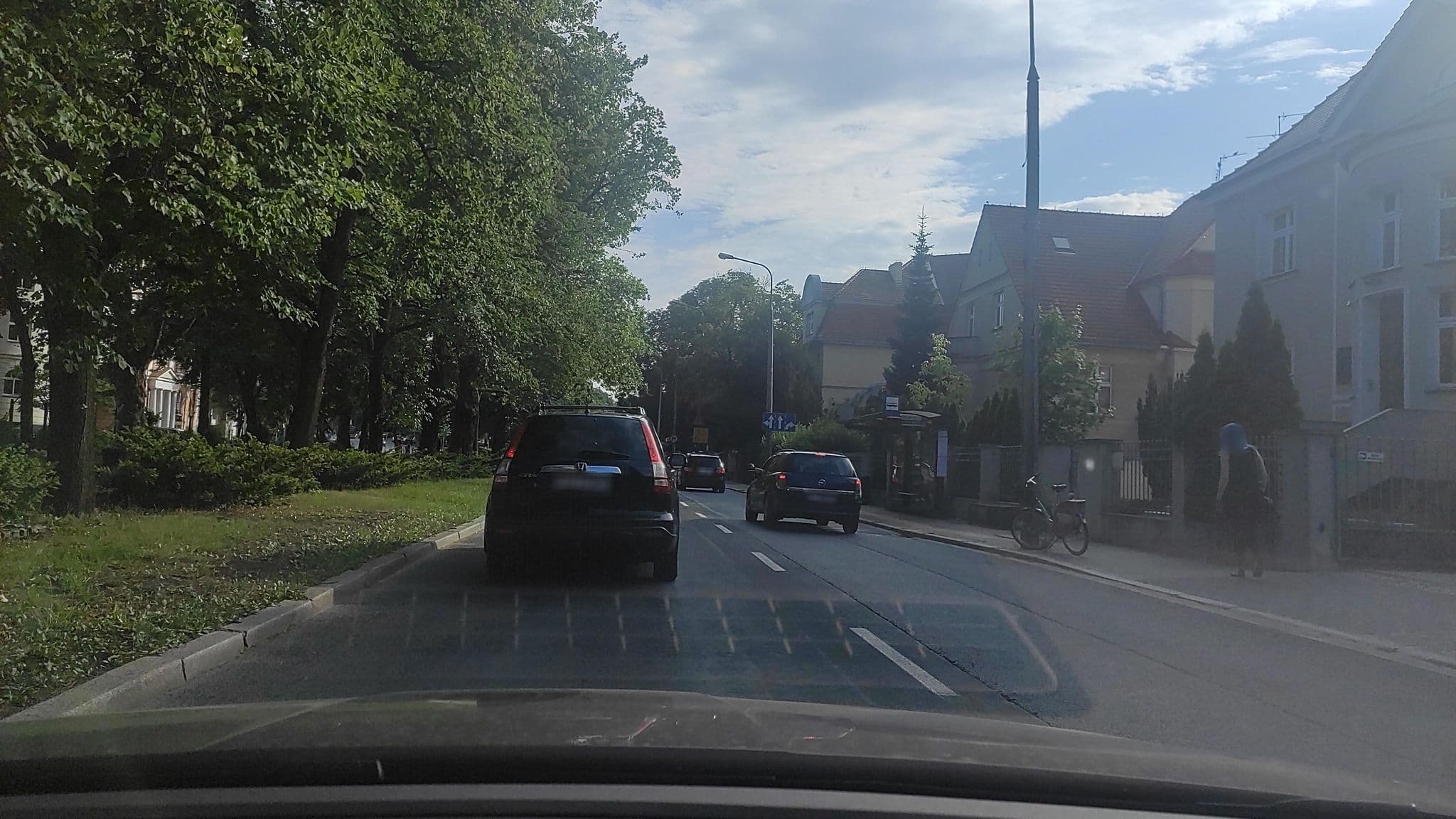 Street view near Willa Medica, Poznań — © jacekb (CC BY-SA · Mapillary)