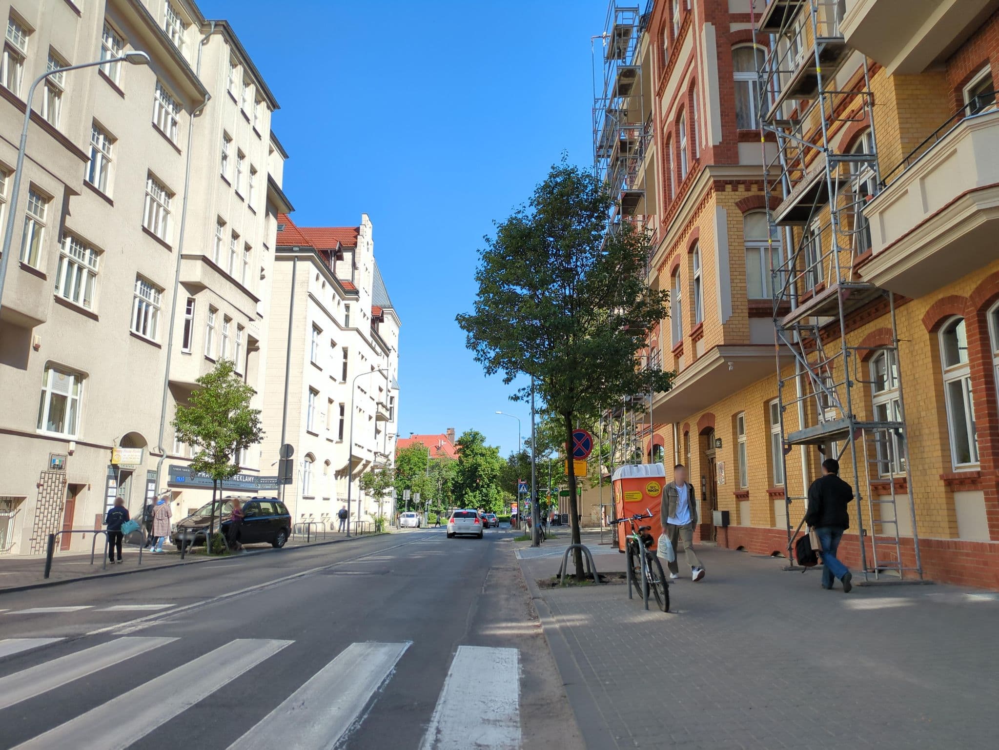 Street view near Olga Rubinshtein Luna, Poznań — © 6b17d8c50e264a46 (CC BY-SA · Mapillary)