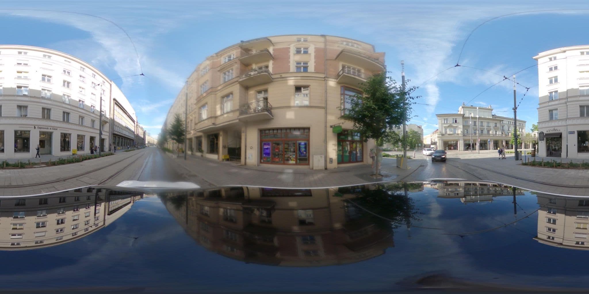 Street view near Hotel Kolegiacki, Poznań — © Fixtor (CC BY-SA · Mapillary)