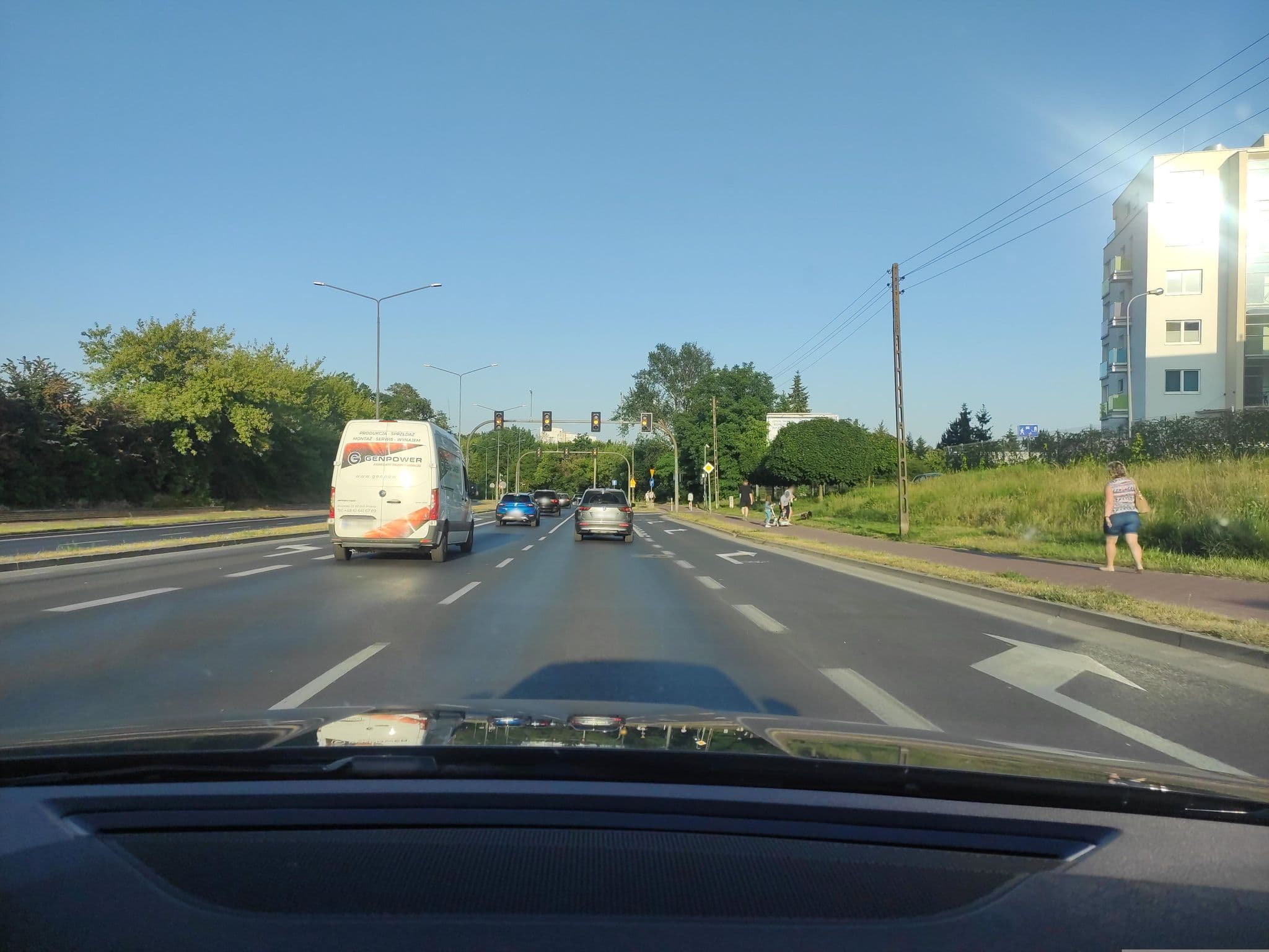 Street view near Art Deco Apartment, Poznań — © jacekb (CC BY-SA · Mapillary)