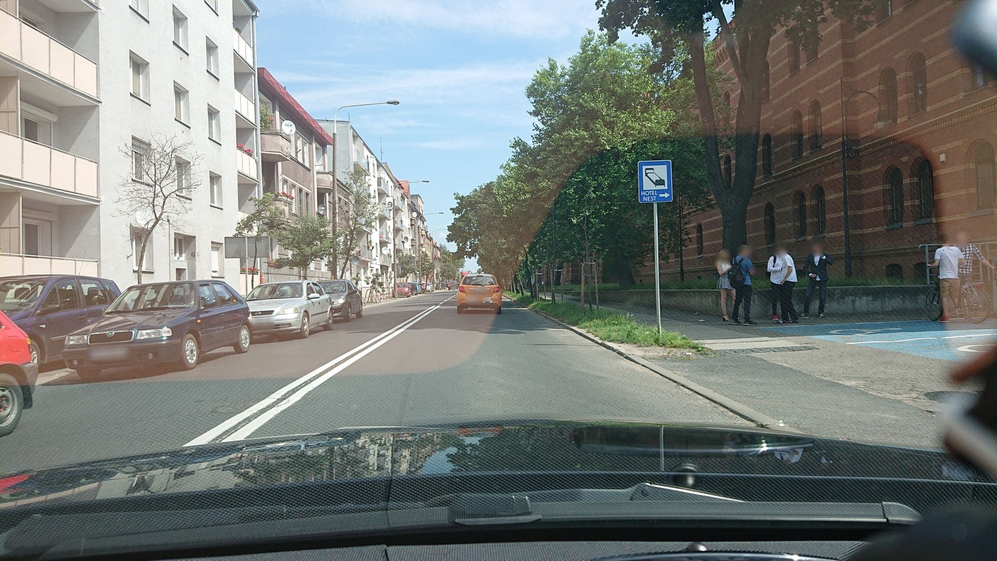 Street view near Nest Hotel Gniezno, Gniezno — © and987 (CC BY-SA · Mapillary)
