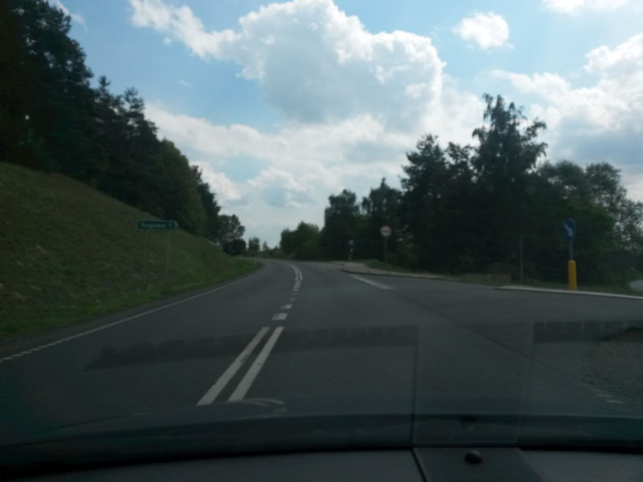 Street view near Hotel & Karczma Nad Stawem Sp. z o.o., Rogowo — © bacza (CC BY-SA · Mapillary)