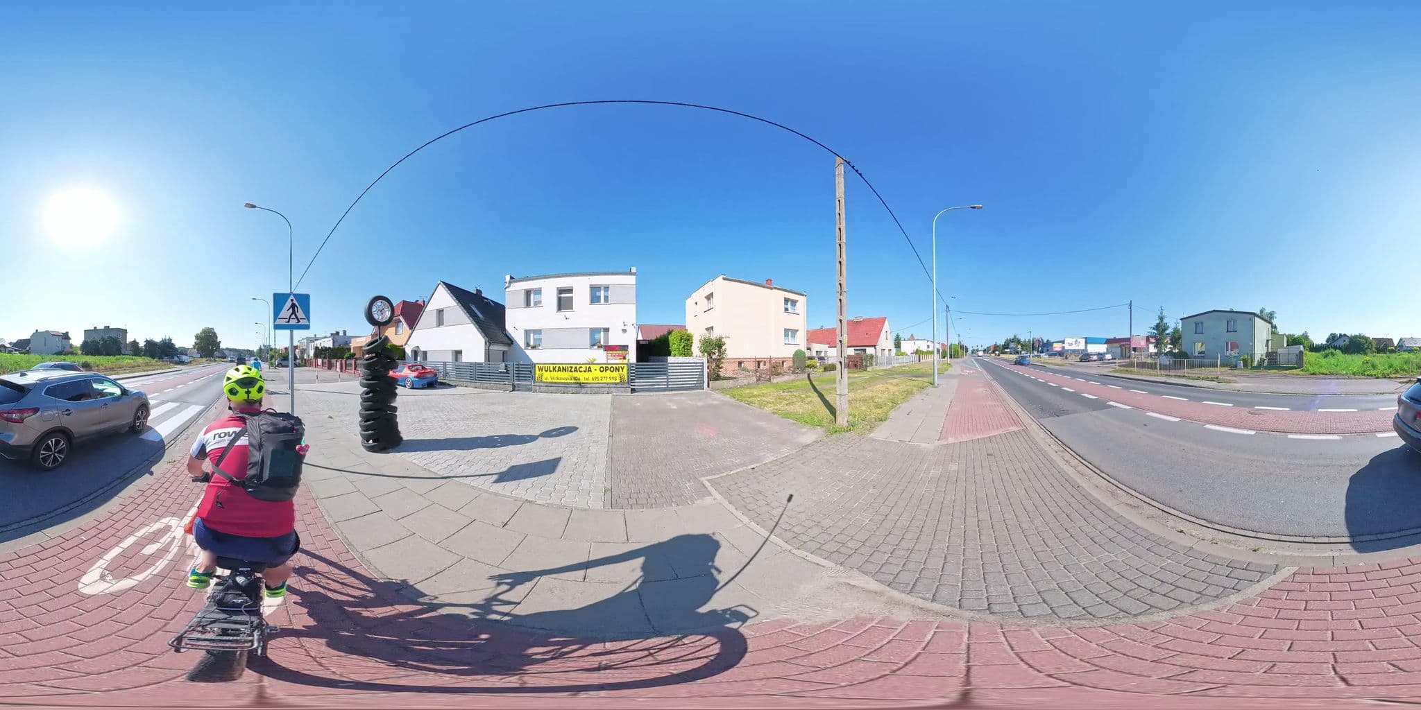 Street view near Agroturystyka Halina Zachmyc, Gniezno — © Mik1900 (CC BY-SA · Mapillary)